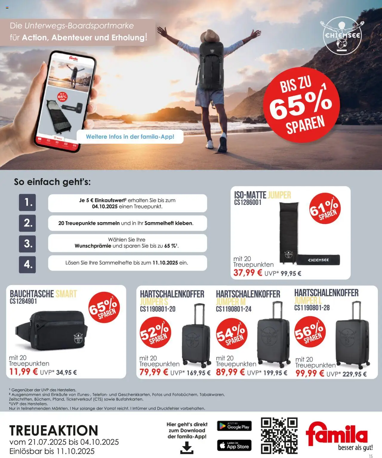 Famila Prospekt 	 - gültig ab dem 18.08.2025 | Seite: 15 | Produkte: Telefon