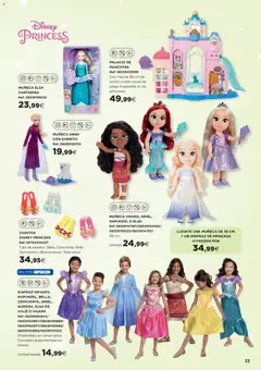 Vista previa Hipercor catálogo válido desde el 31.10.2025 | Página: 33 | Productos: Muñeca, Caja, Caja de zapatos