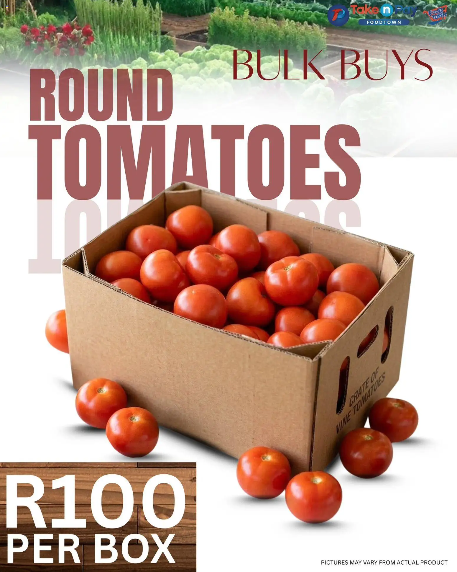 New Take n Pay catalogue – valid from 03.04.2026 | Page: 18 | Products: Box, Tomatoes