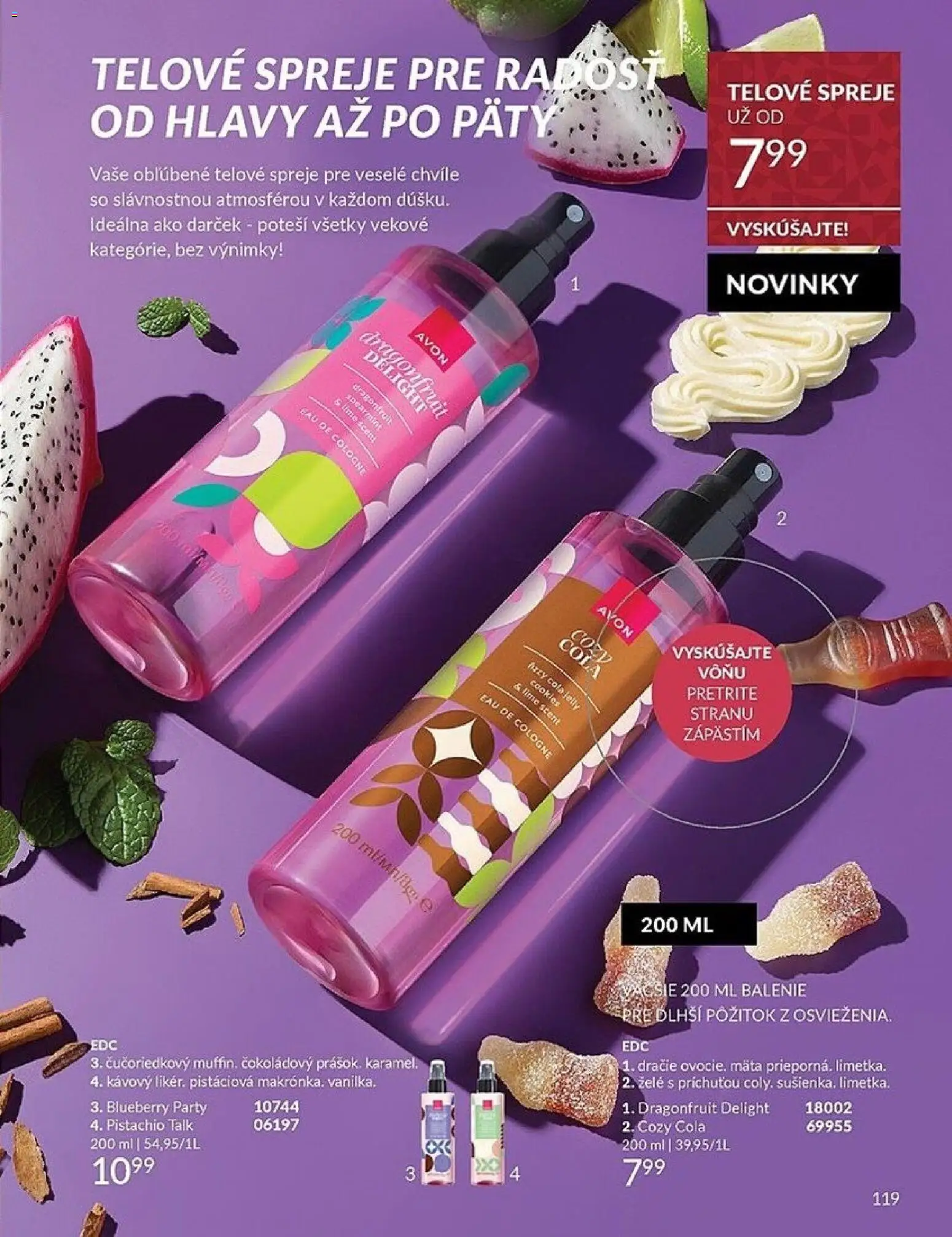 Nové Avon akcie – leták je platný od 01.12.2025 | Strana: 119 | Produkty: Cola