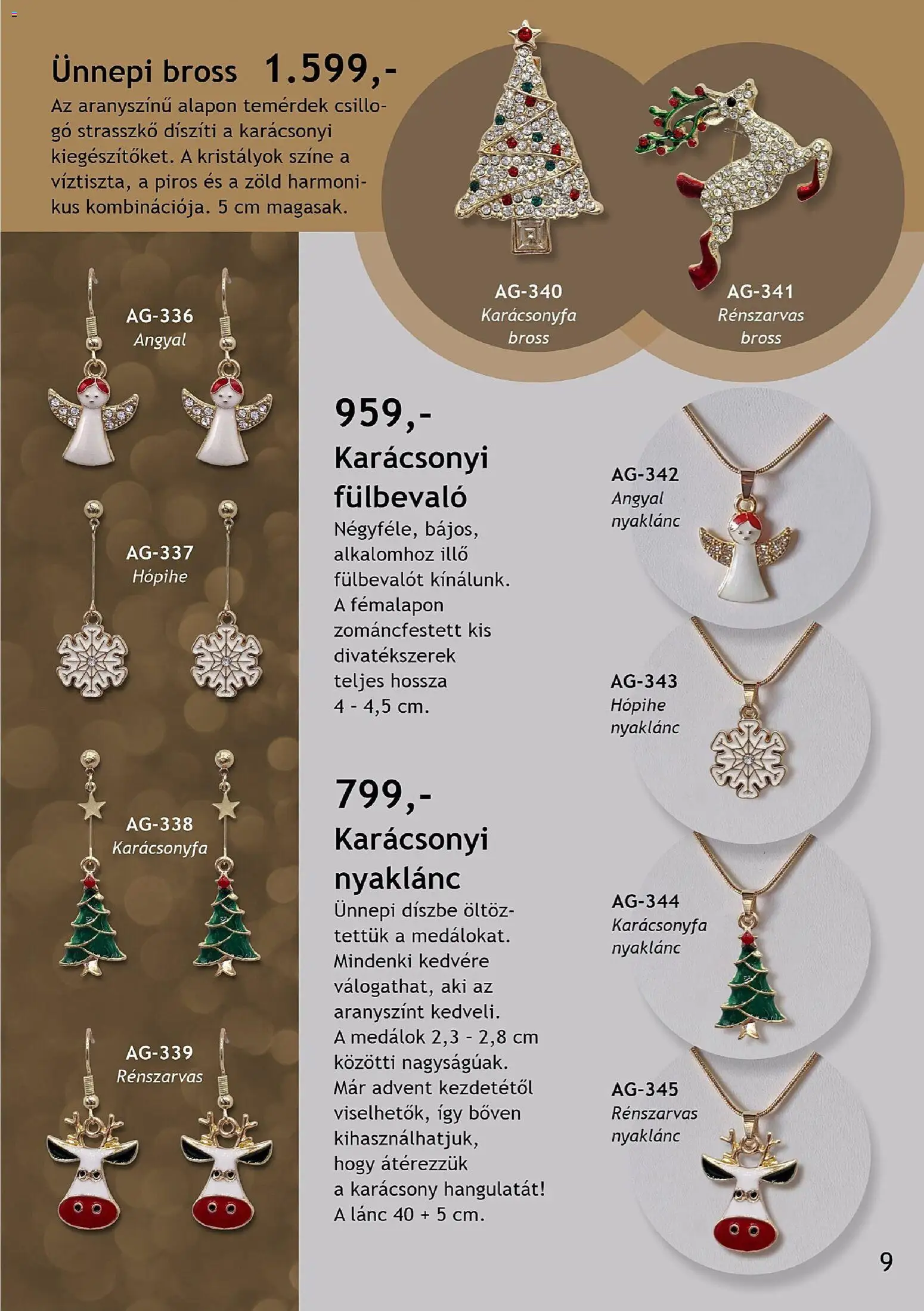 Betly akciós ujság - amely érvényes a következő dátumtól: 07.11.2025 | Oldal: 9 | Termékek: Karácsonyfa