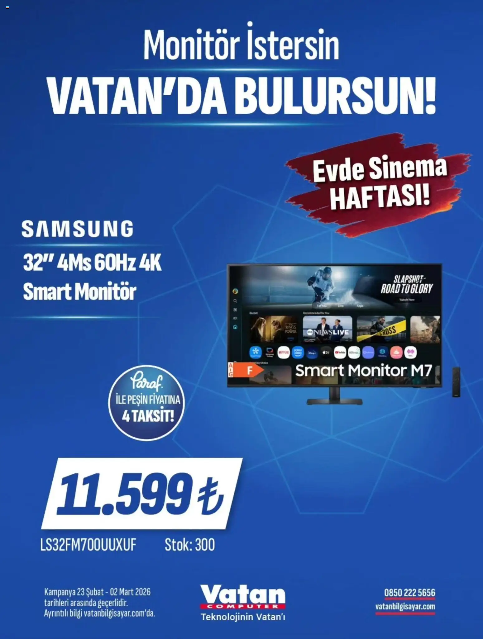 Vatan Bilgisayar İndirim - 23.02.2026 tarihinden itibaren geçerlidir | Sayfa: 11 | Ürünler: Monitör