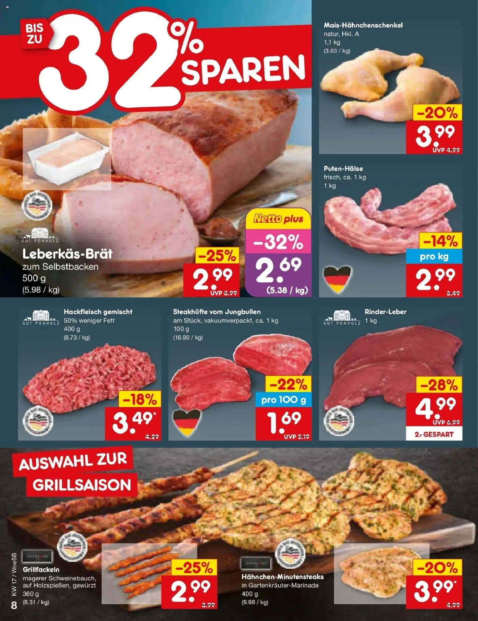 Netto Marken-Discount Prospekt Katzweiler	 – gültig ab 20.04.2026 | Seite: 10 | Produkte: Hackfleisch