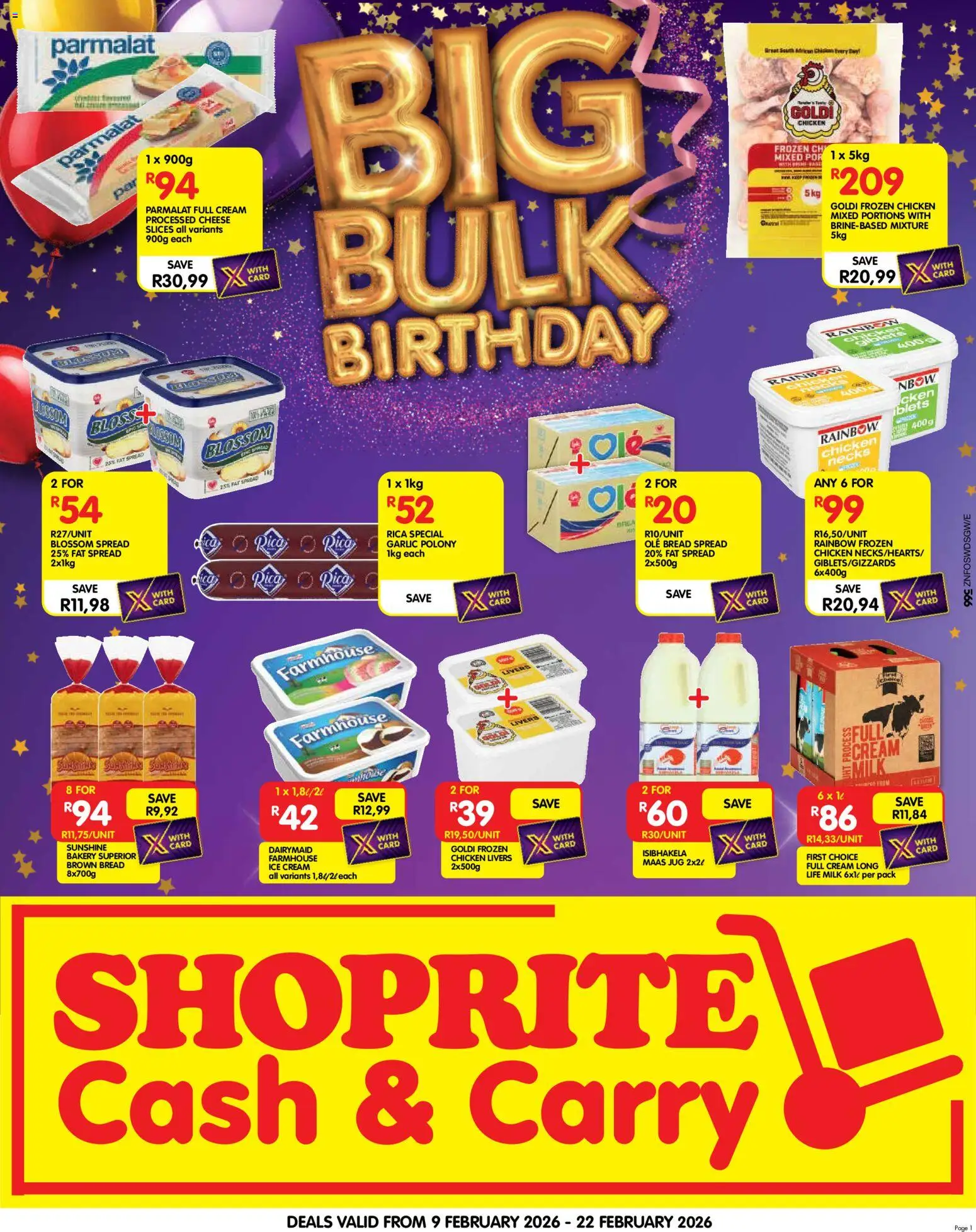 New Shoprite catalogue – valid from 09.02.2026 | Page: 1