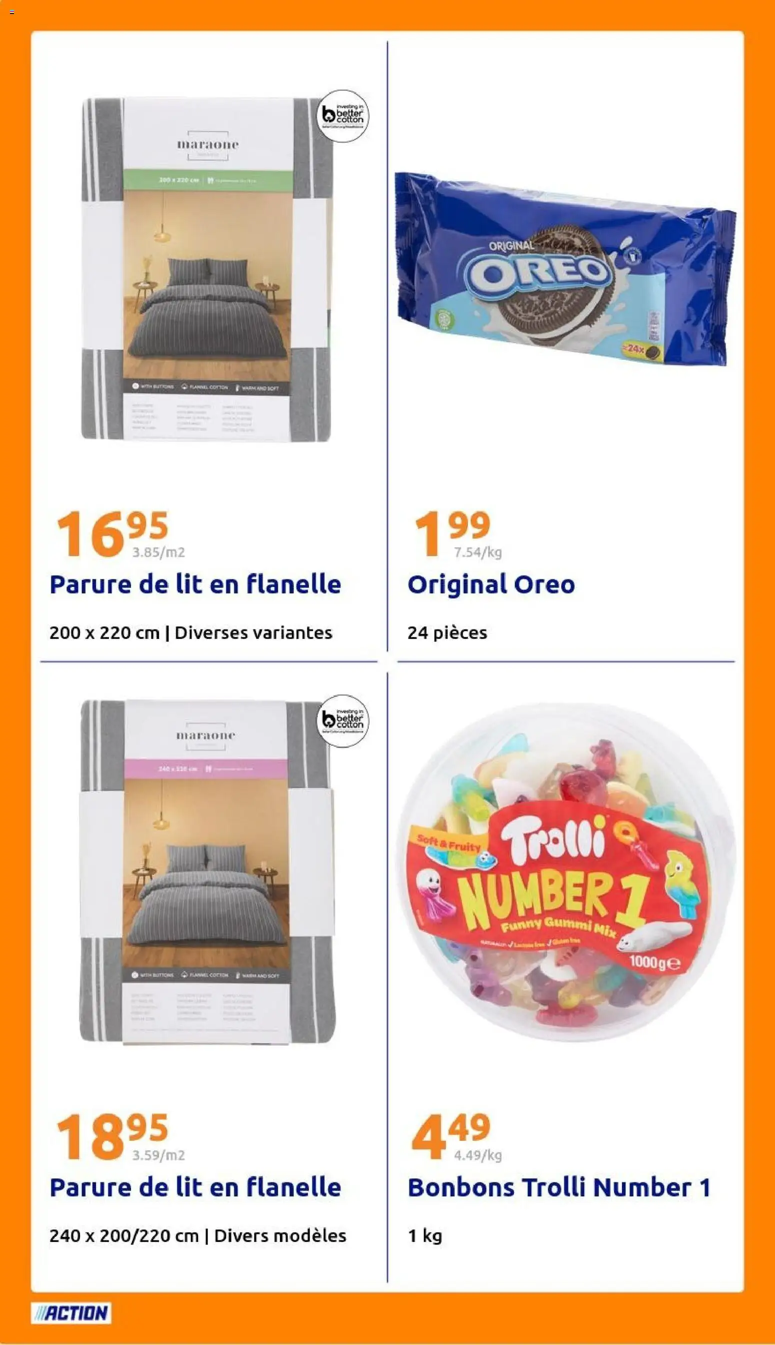 {H1} | Page: 24 | Produits: Parure de lit, Lit, Bonbons