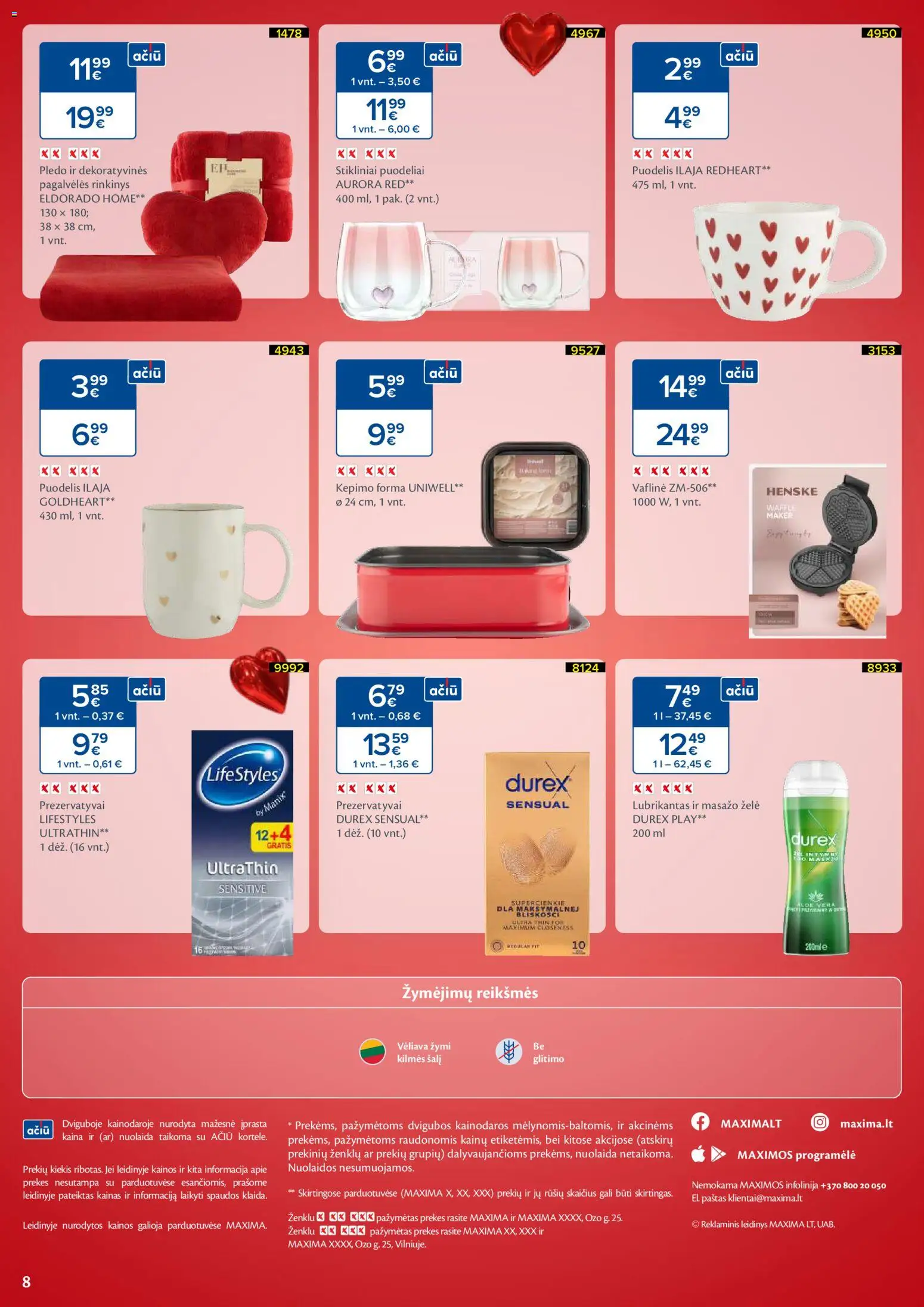 MAXIMA akcijos nuo 22.01.2026 | Puslapis: 8