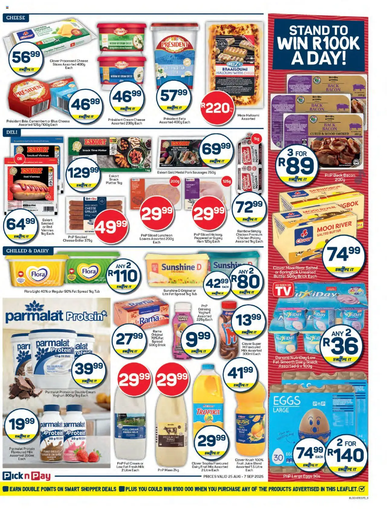 Pick n Pay Eastern Cape - Specials │ valid from 25.08.2025 | Page: 3 | Products: Detergente líquido, Chicken, Pork, Griller