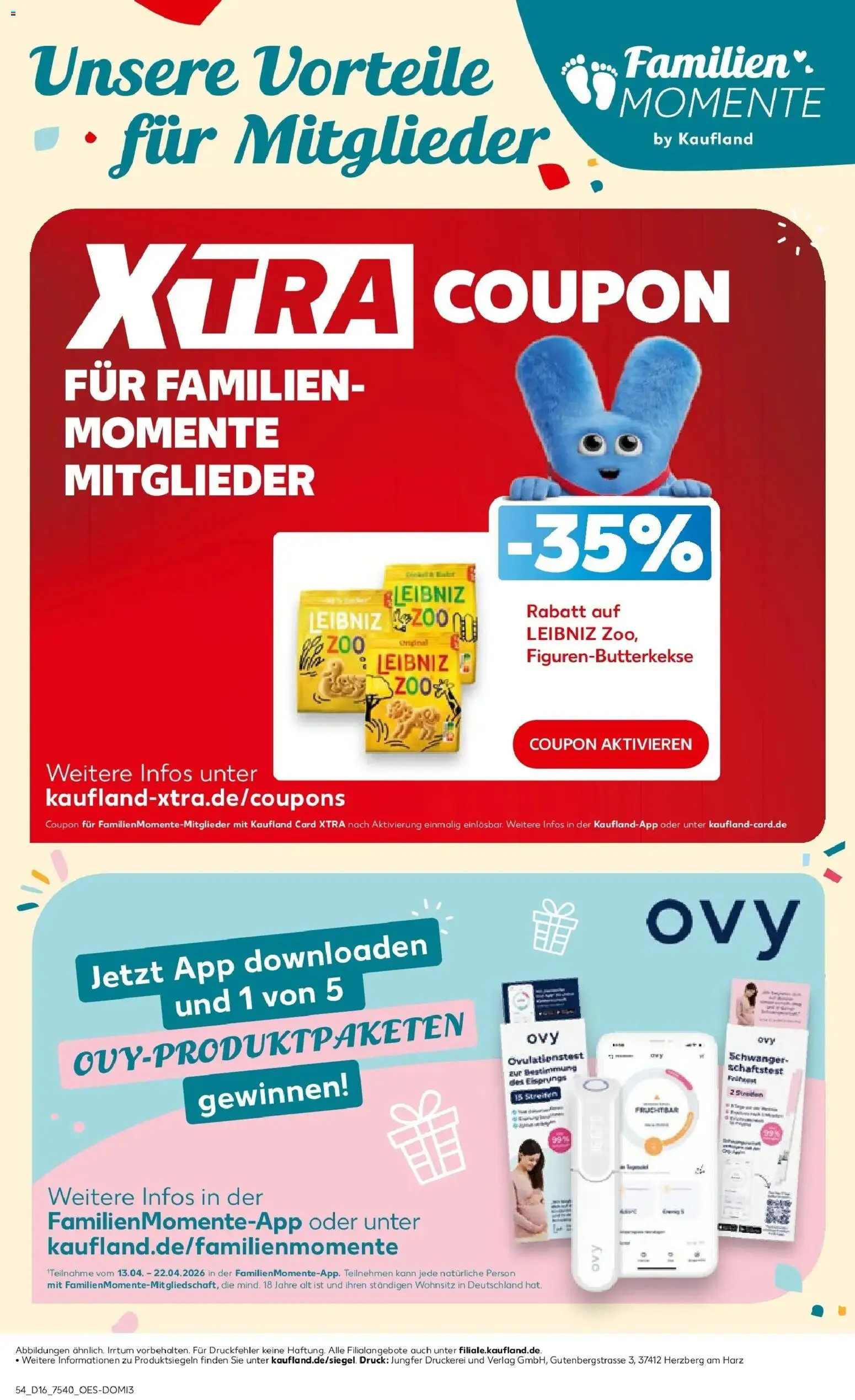 Kaufland Prospekt Neustrelitz	 – gültig ab 16.04.2026 | Seite: 54