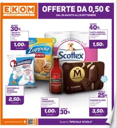 Anteprima del volantino Volantino Ekom	 valido a partire dal 26.08.2025