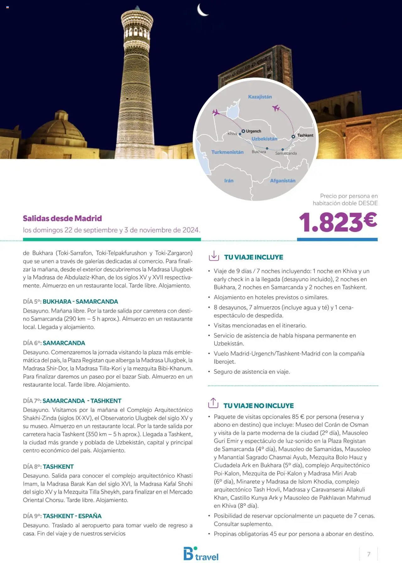B the travel brand Uzbekistan │ válido desde el 28.05.2024 | Página: 7 | Productos: Té