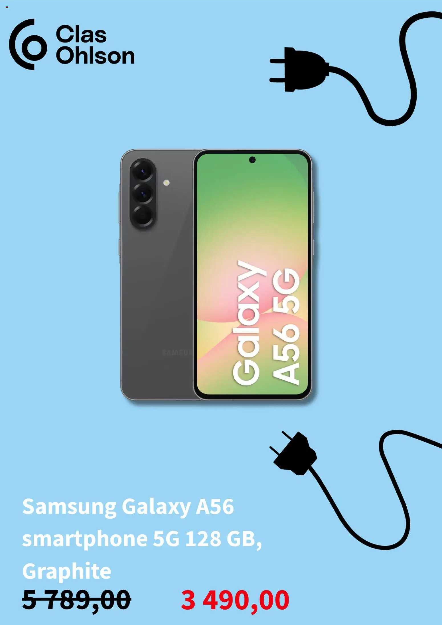 Clas Ohlson reklamblad aktuell från 24.11.2025 | Sida: 9 | Produkter: Smartphone