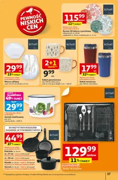 Pogląd oferty "Auchan Gazetka - Pewność niskich cen Hipermarket" - ważna od 30.10.2025 | Strona: 37 | Produkty: Garnek, Wazon