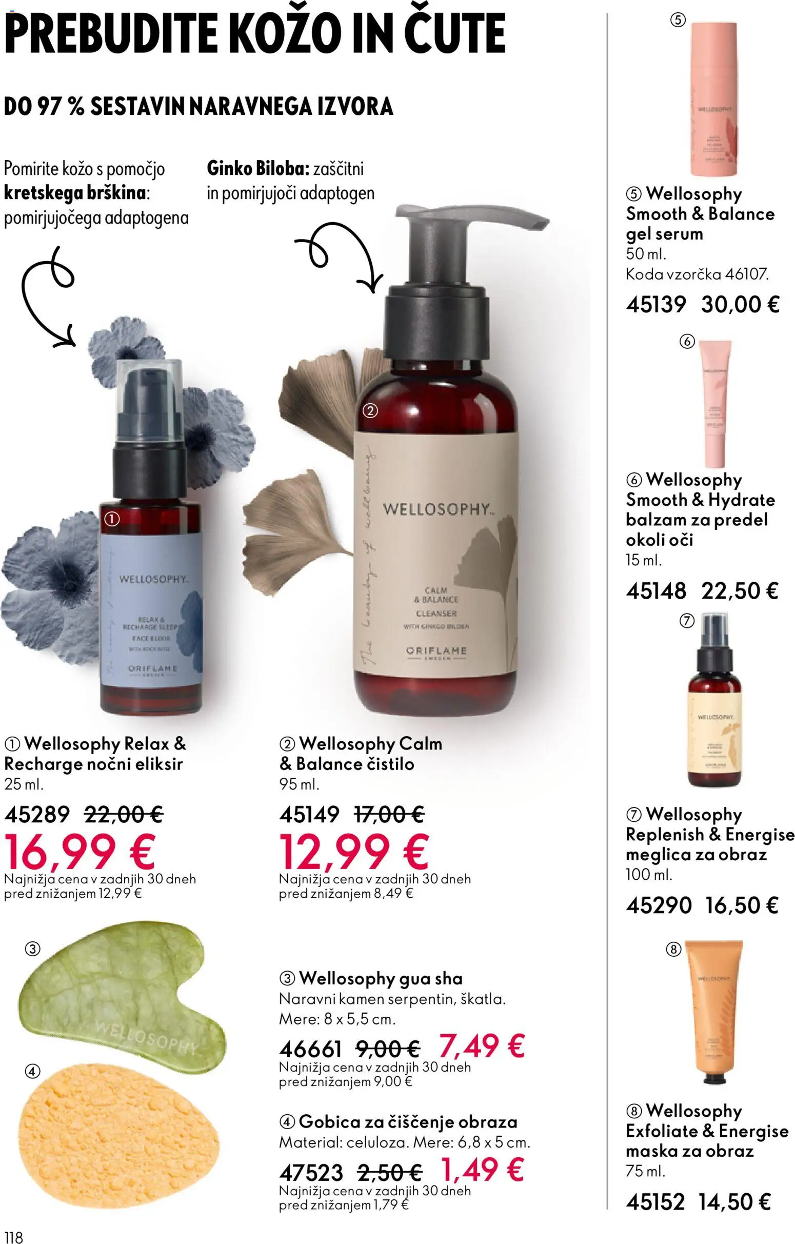 Novi Oriflame katalog ponudbe – veljaven od 19.11.2025 | Stran: 118 | Izdelki: Maska za obraz, Gobica, Maska