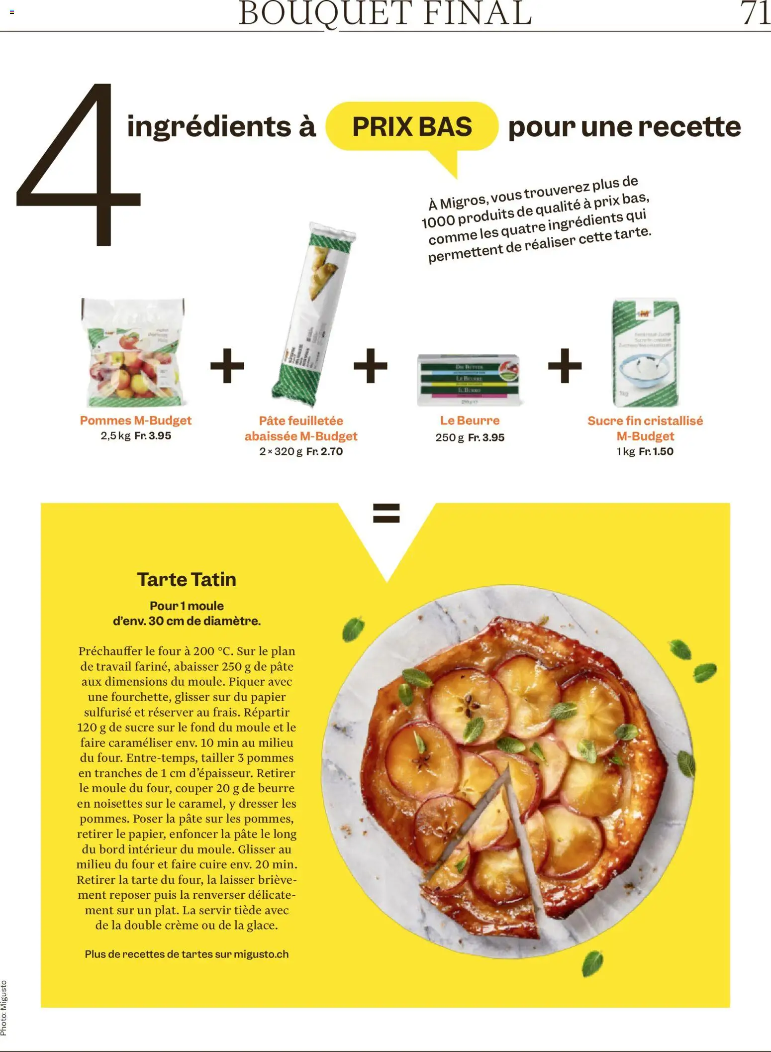 Migros Magazin FR – gültig ab 03.11.2025 | Seite: 71