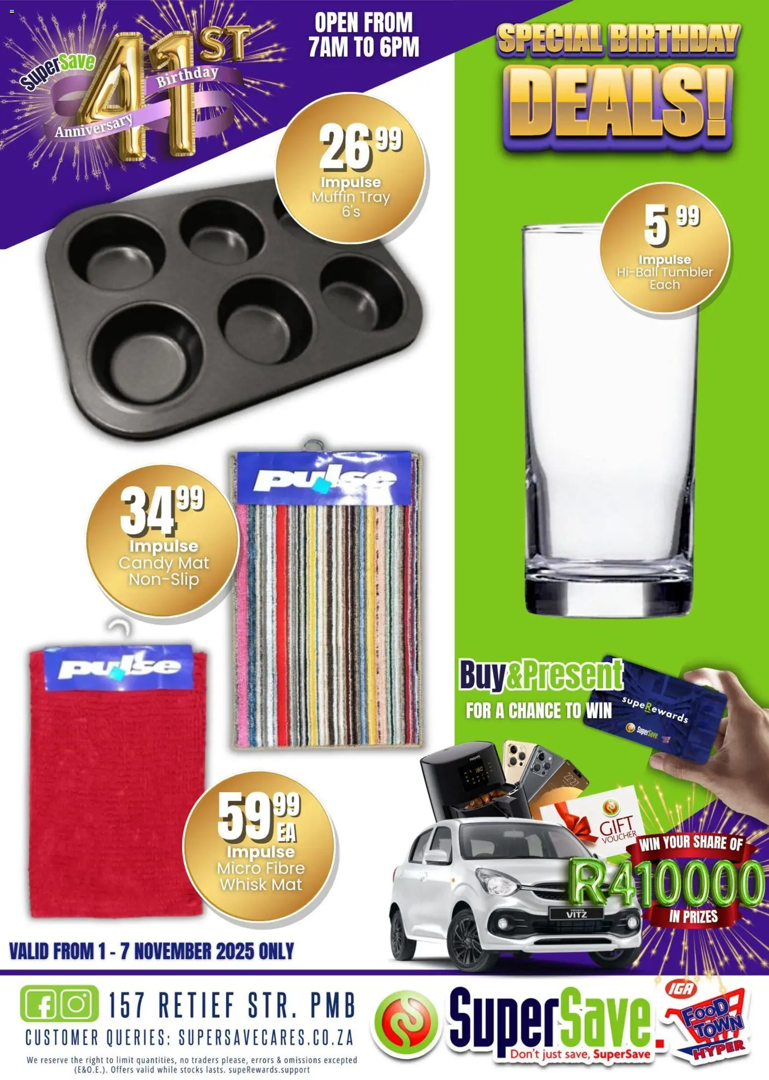New Super Save catalogue – valid from 31.10.2025 | Page: 3 | Products: Tray