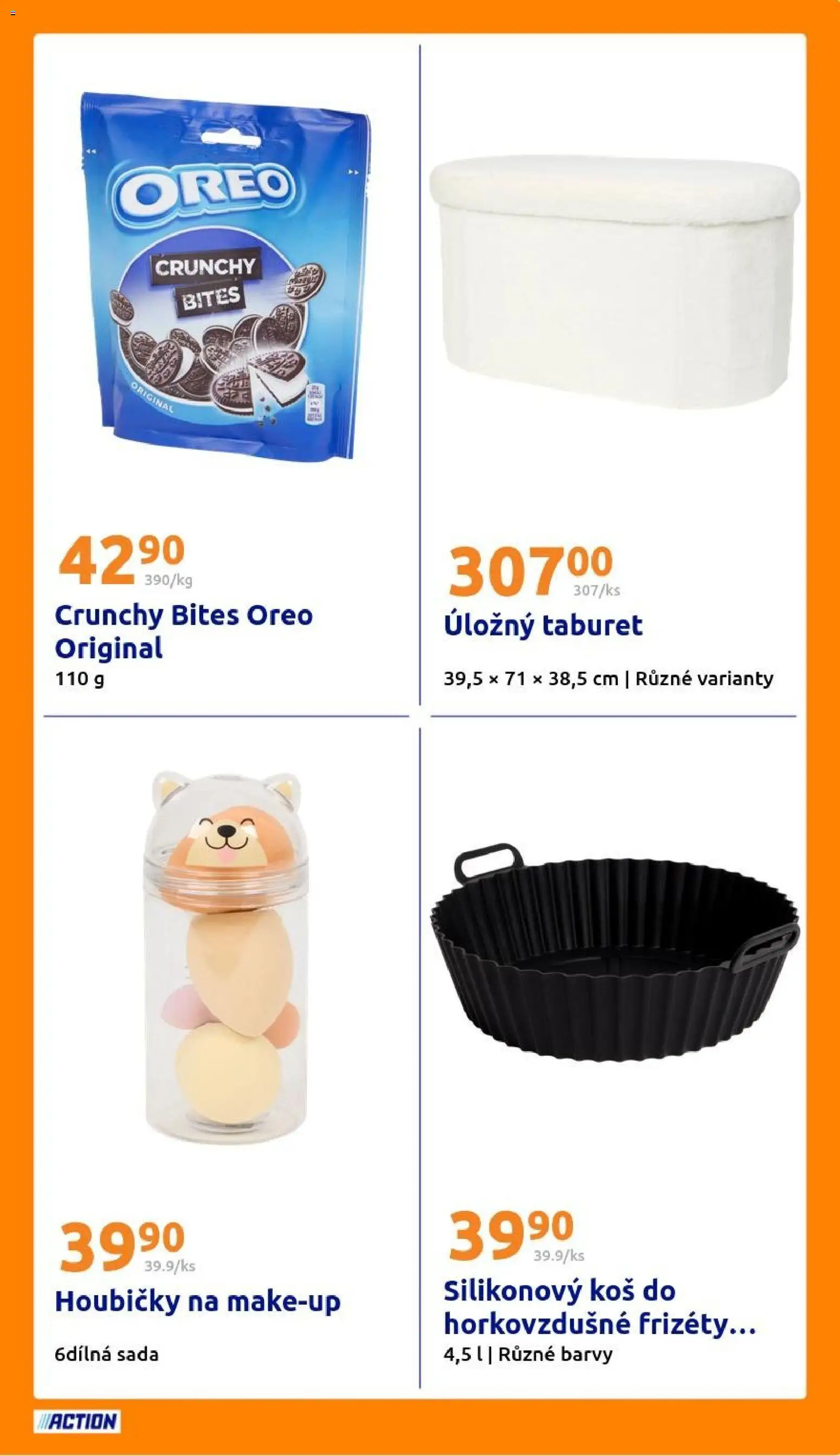 Action leták od 25.03.2026 | Strana: 29 | Produkty: Makeup, Oreo, Koš, Barvy
