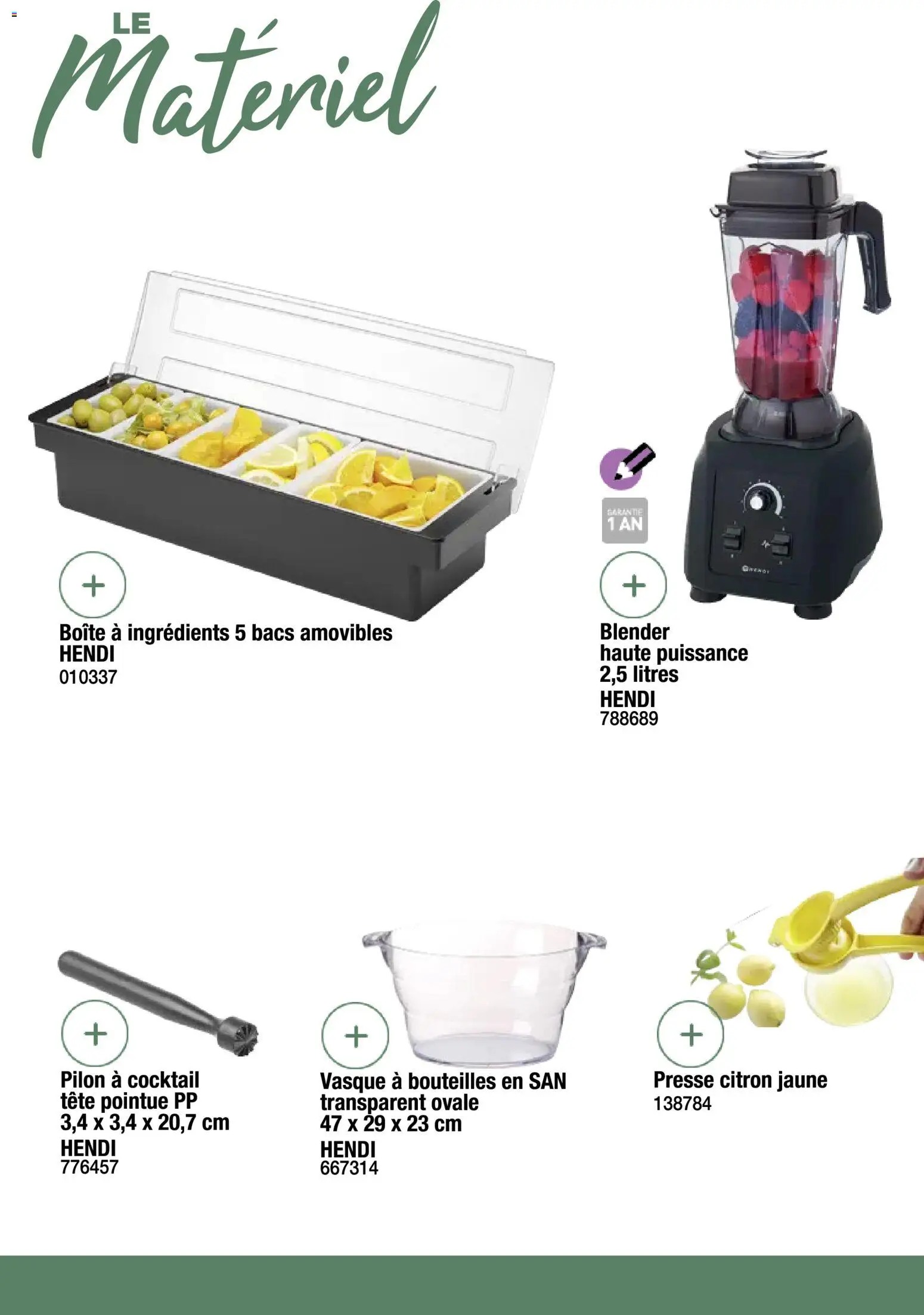 {H1} | Page: 52 | Produits: Citron, Blender