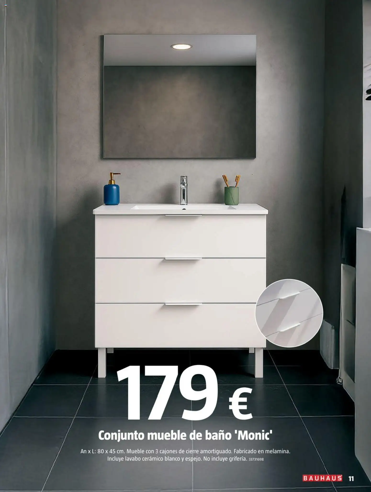 Bauhaus folleto │ válido desde el 01.01.2026 | Página: 11 | Productos: Lavabo, Baño