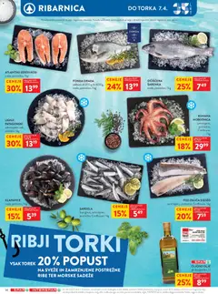 Spar katalog akcije – veljaven od 01.04.2026 | Stran: 20 | Izdelki: Lignji, Hobotnica, Oljčno olje, Ribe