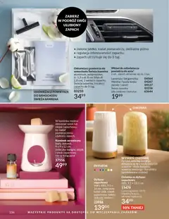 Pogląd oferty "Avon Katalog 2 2026" - ważna od 01.02.2026 | Strona: 136 | Produkty: Odświeżacz, Kabel, Odświeżacz powietrza, Zapach