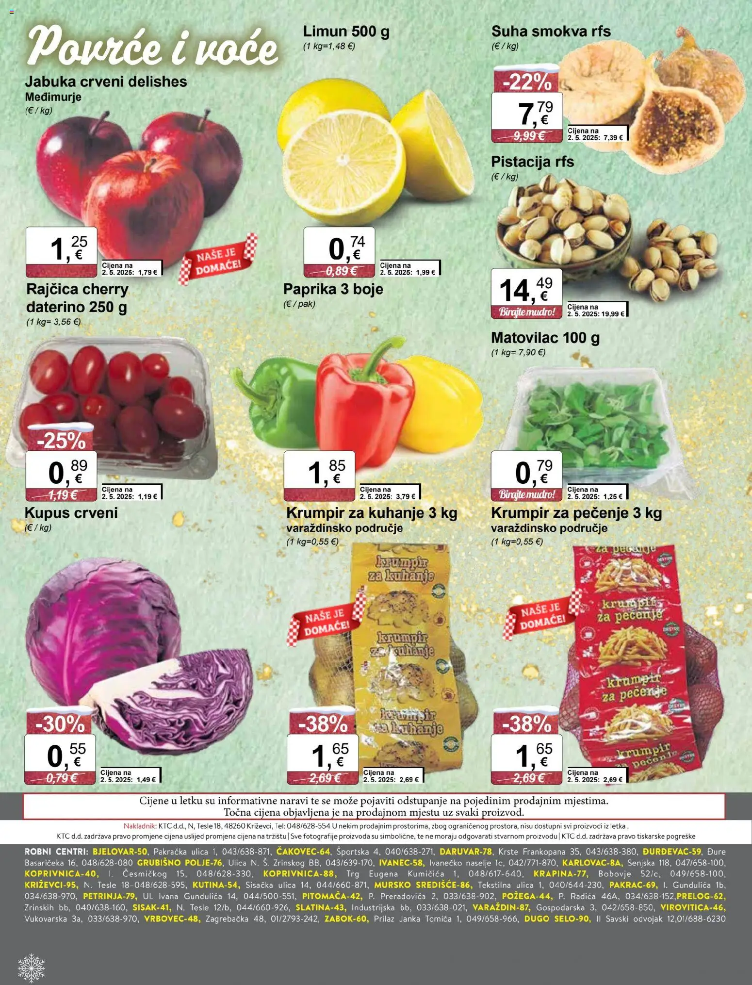 KTC katalog | vrijedi od 29.12.2025 | Stranica: 11 | Proizvodi: Paprika, Krumpir, Voće, Limun