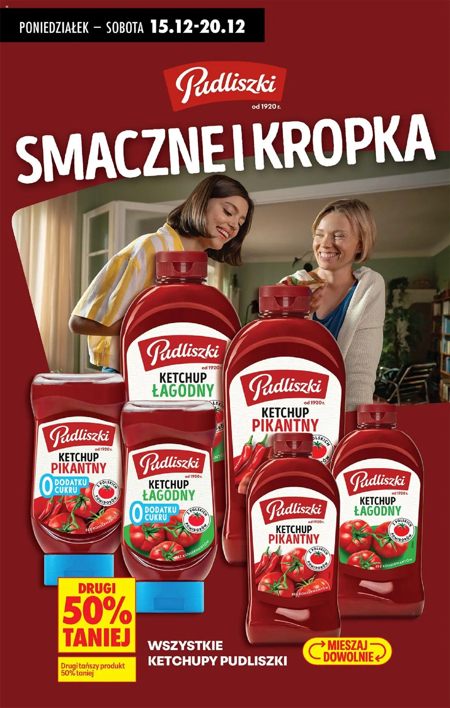 Biedronka gazetka od 15.12.2025 | Strona: 85 | Produkty: Ketchup, Ketchup pudliszki