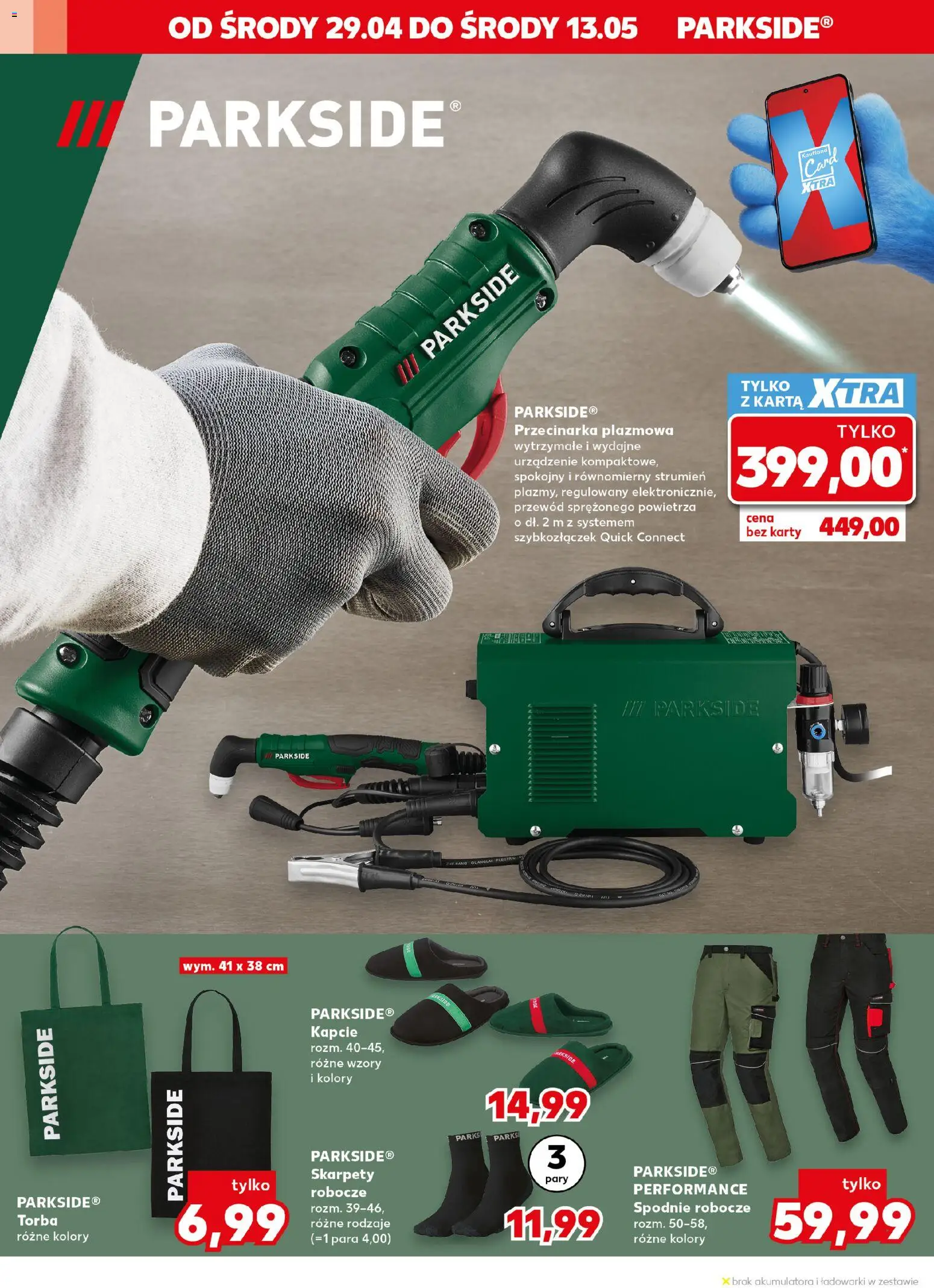 Kaufland Polsko leták - Złap okazje od 29.04.2026 | Strana: 12 | Produkty: Parkside, Karty