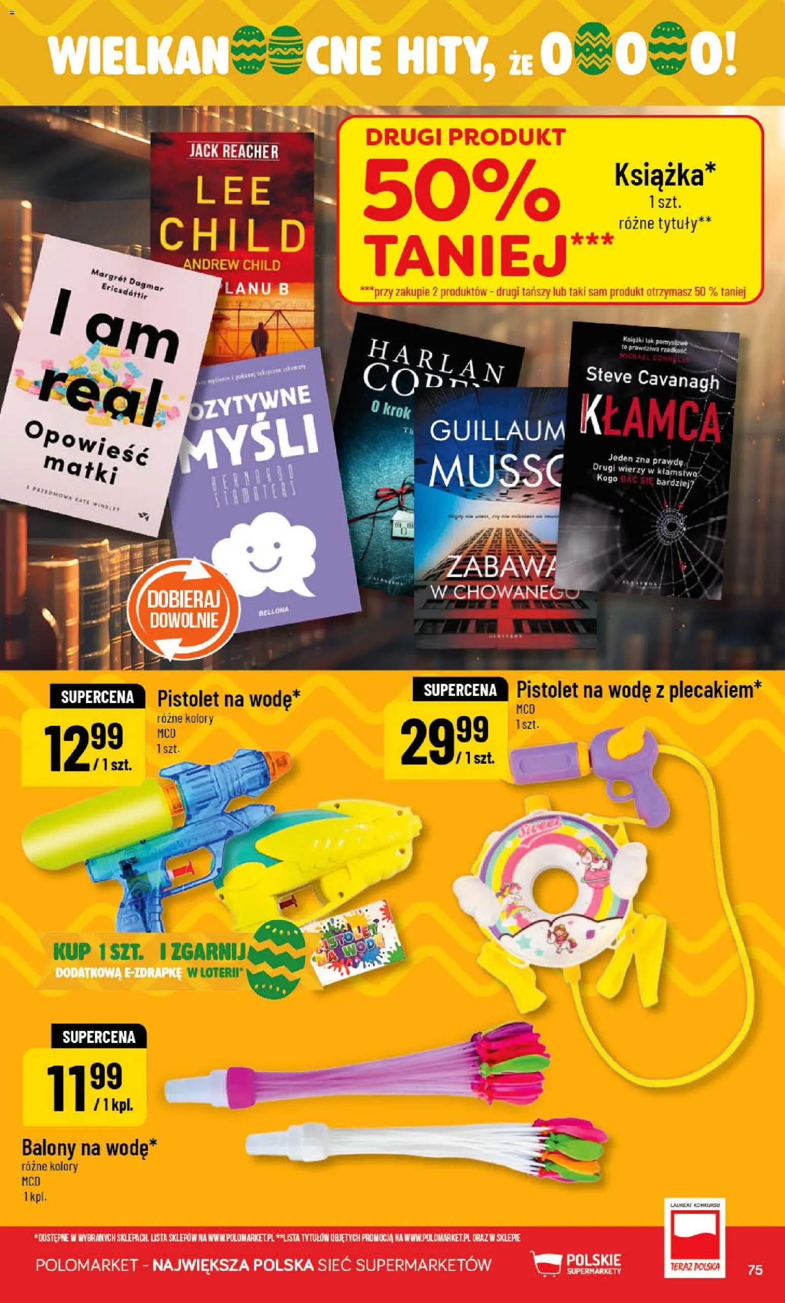 POLOmarket gazetka od 25.03.2026 | Strona: 75 | Produkty: Książki
