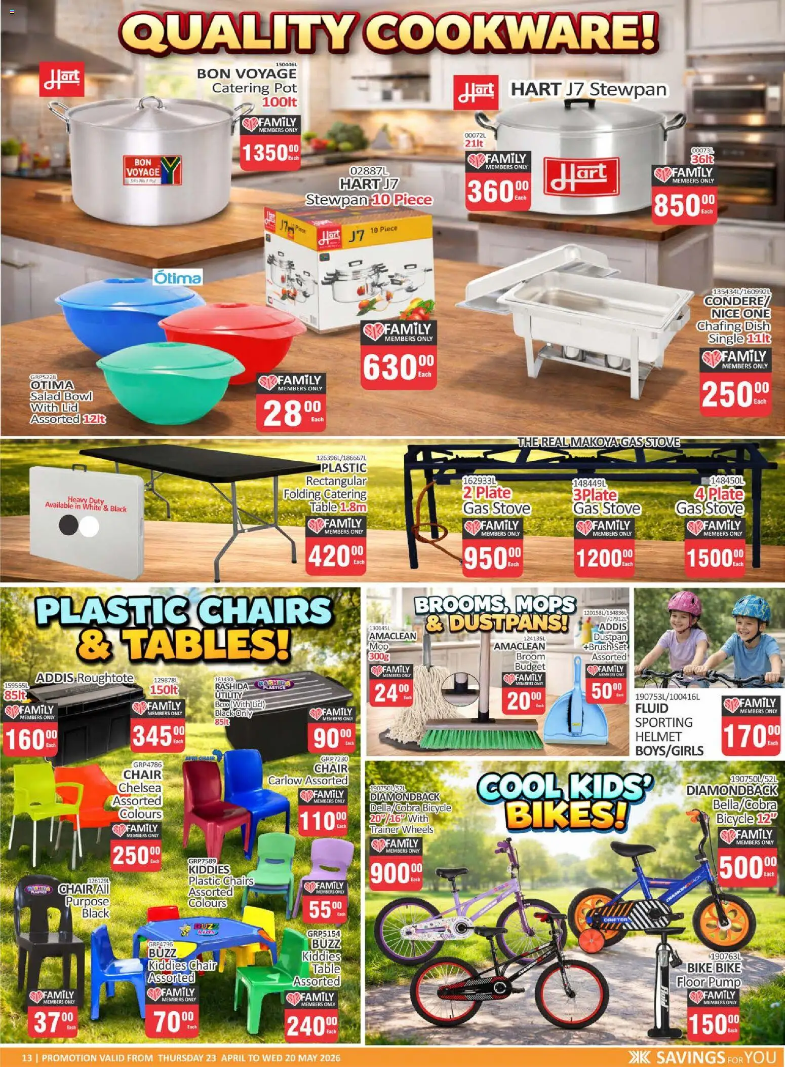 New KIT KAT Cash & Carry catalogue – valid from 23.04.2026 | Page: 13 | Products: Box, Cookware, Gas stove, Salad