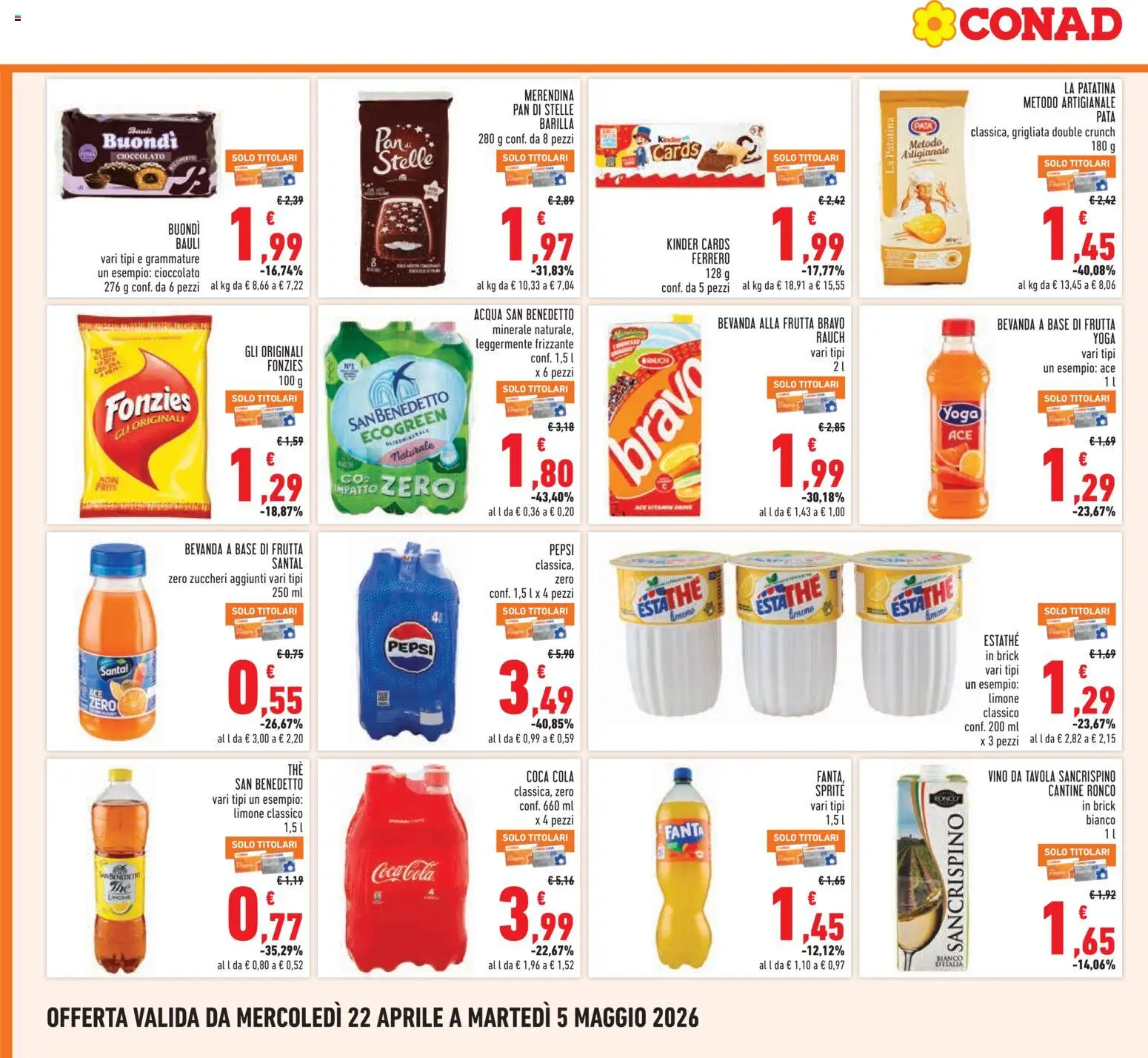 Volantino Conad del 22.04.2026 | Pagina: 20