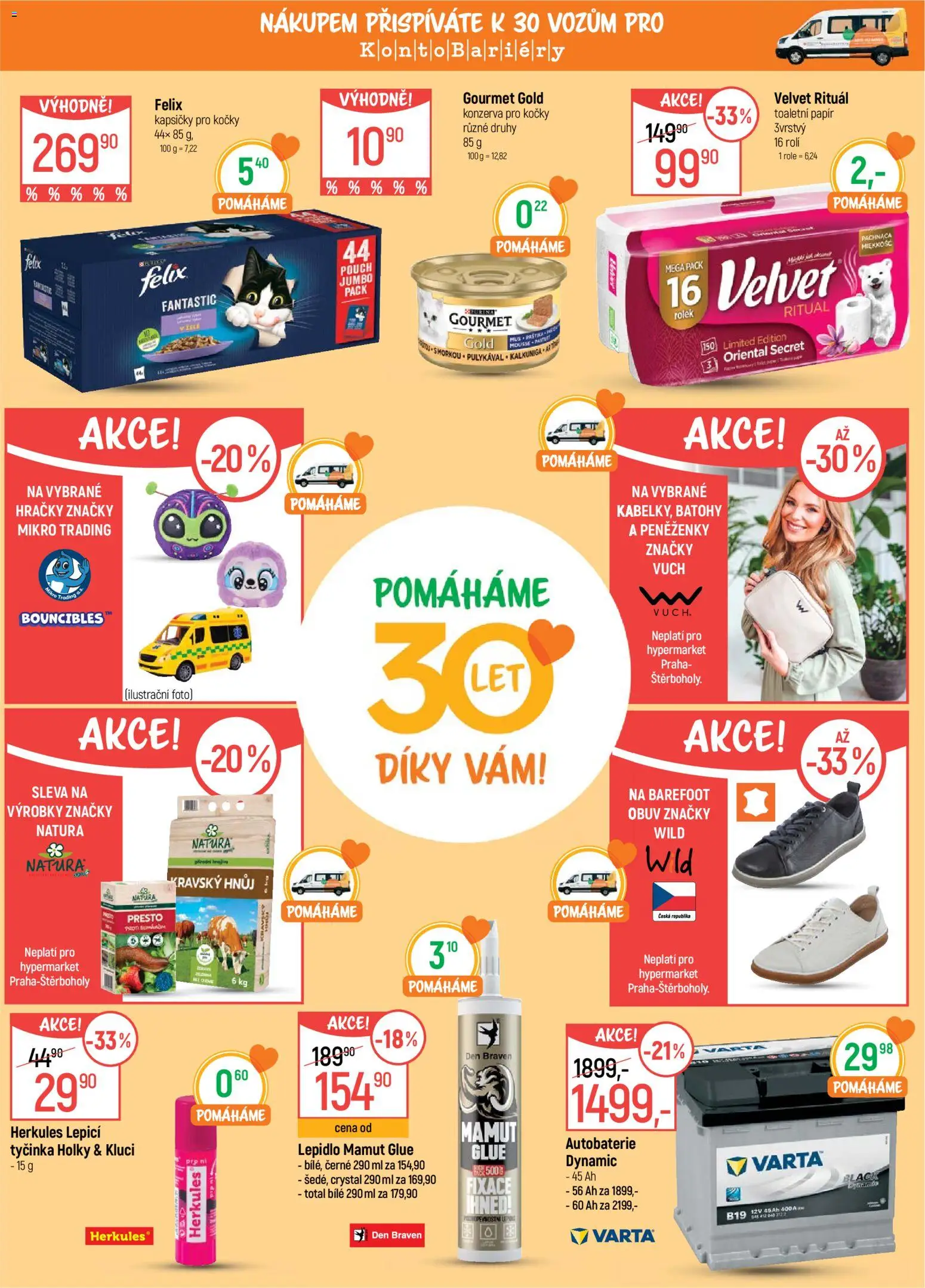 Globus leták - Plzeň od 08.04.2026 | Strana: 12 | Produkty: Felix, Kapsičky pro kočky, Autobaterie, Velvet