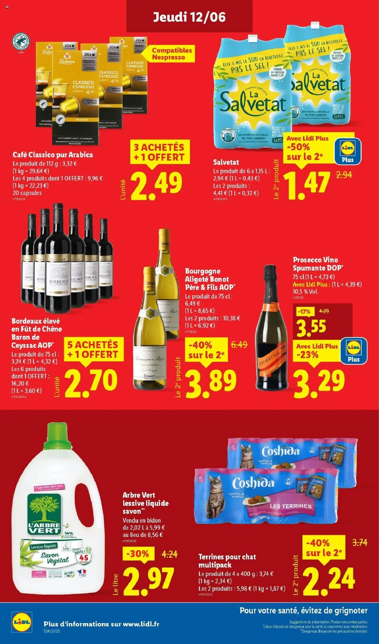 | Page: 14 | Produits: Salvetat, Sel, Détergent, Eau minérale naturelle
