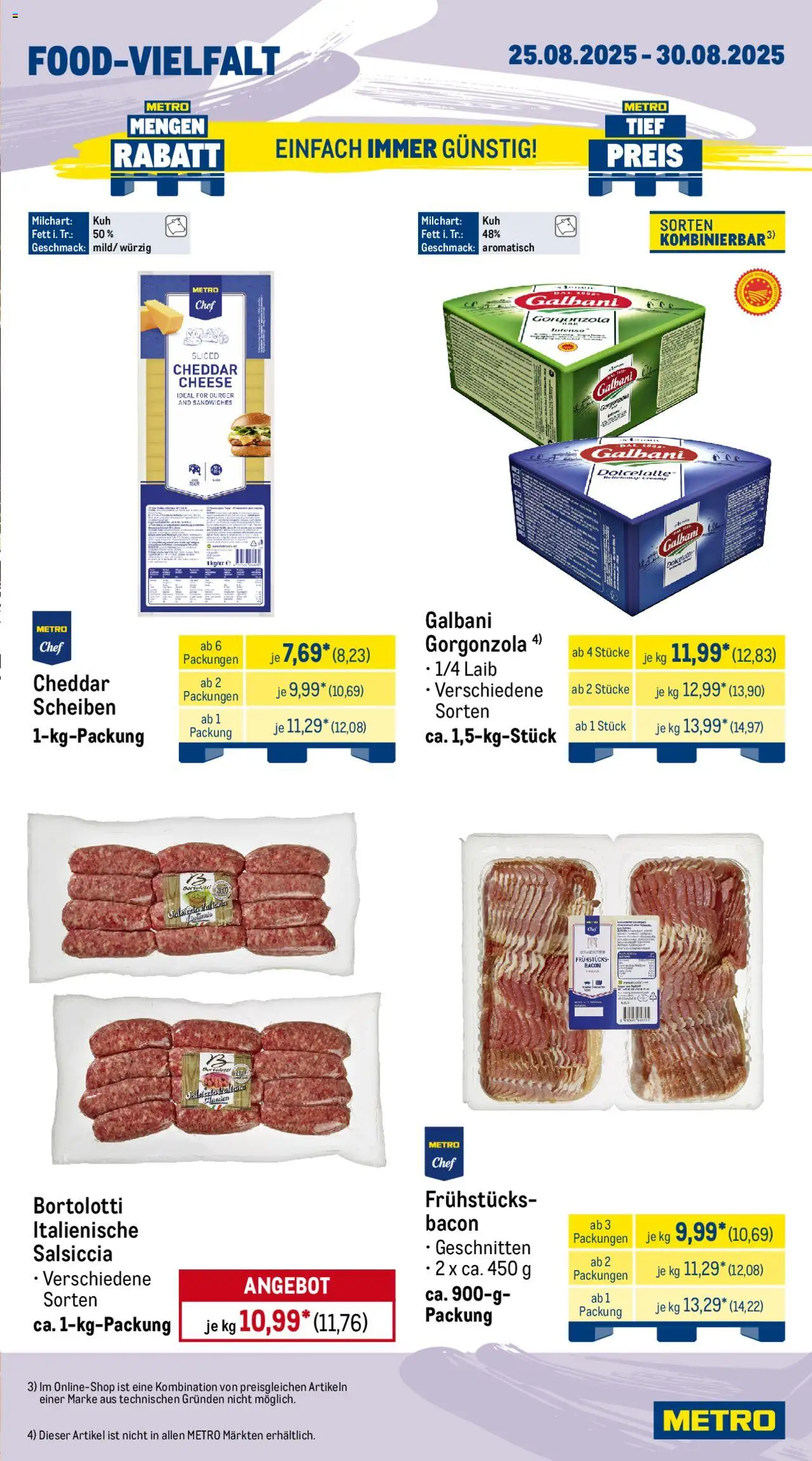 Metro Wochen-Angebote Gastro - gültig ab dem 25.08.2025 | Seite: 12 | Produkte: Burger