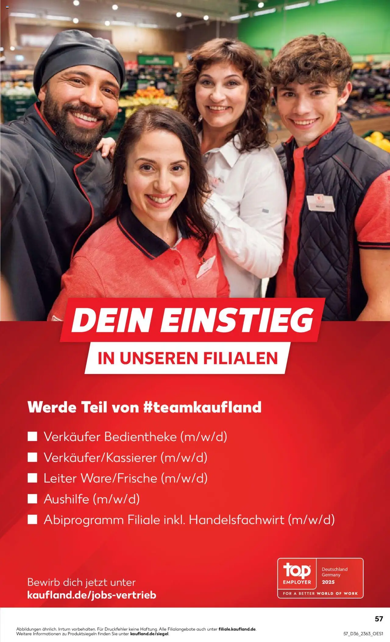 Kaufland prospekt Bremen	 - gültig ab dem 04.09.2025 | Seite: 57