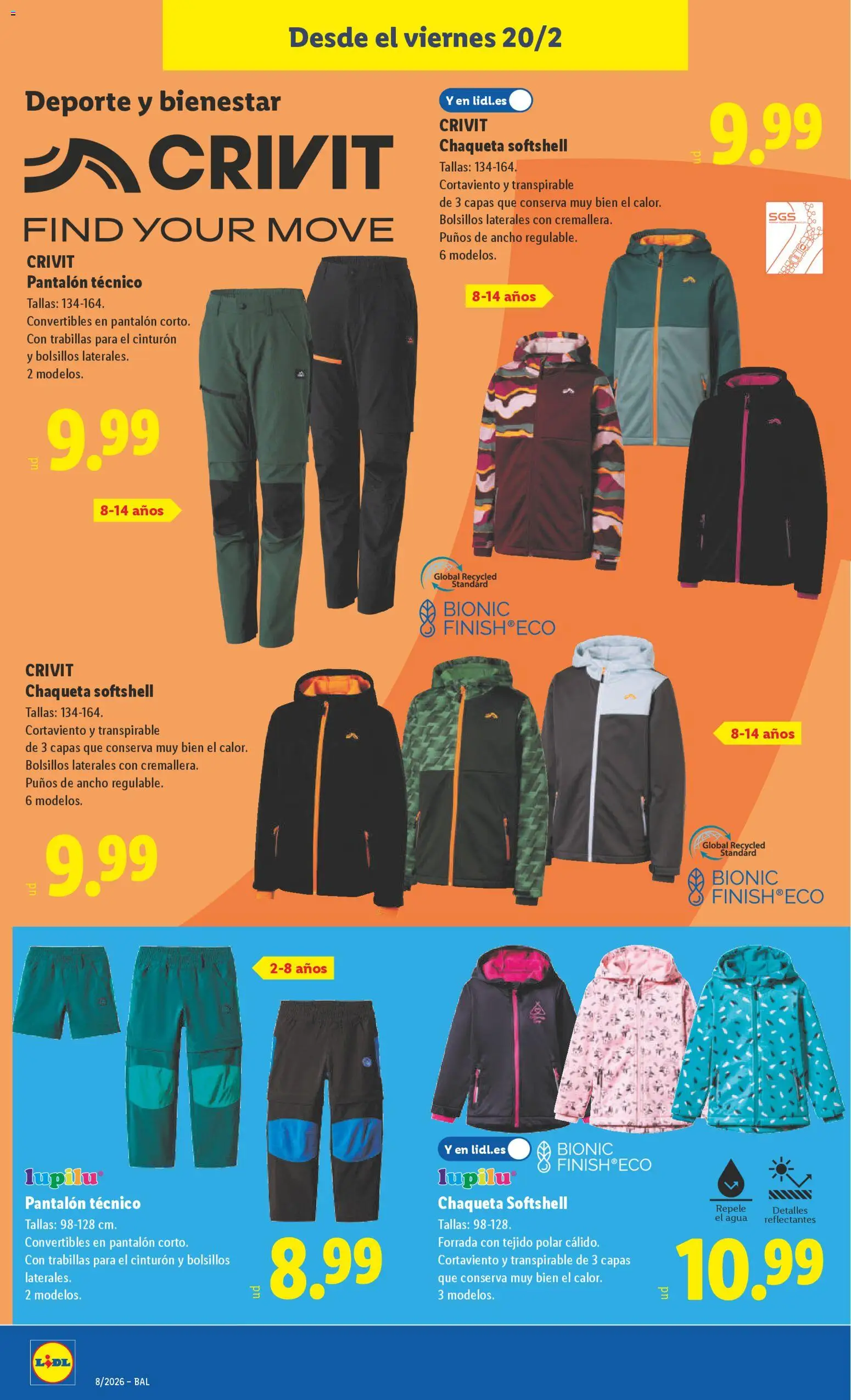 Lidl folleto de bazar │ válido desde el 16.02.2026 | Página: 28