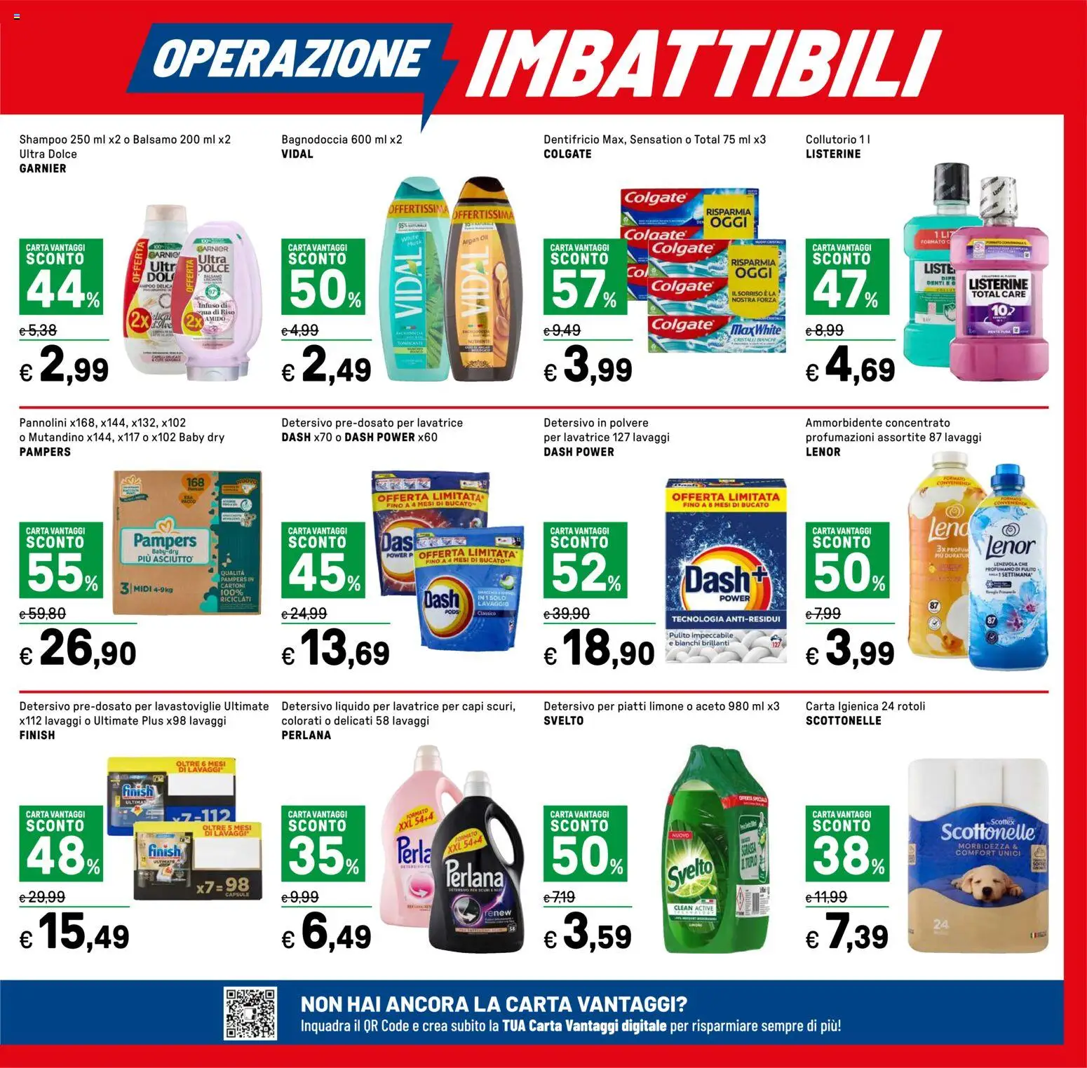 Volantino Iper del 07.04.2026 | Pagina: 5 | Prodotti: Balsamo, Carta igienica, Dentifricio, Aceto