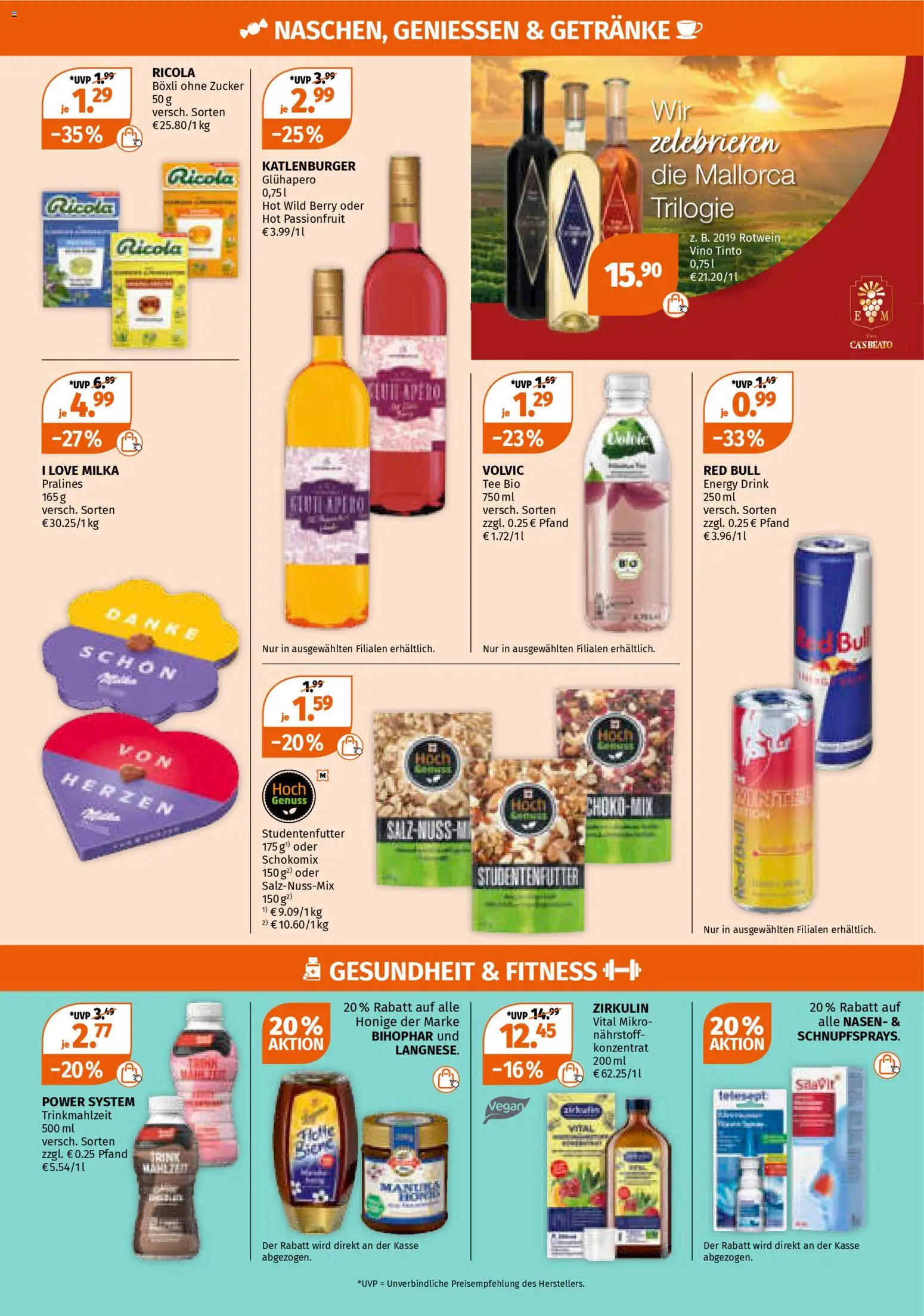 Müller Prospekt 	 – gültig ab 10.11.2025 | Seite: 10 | Produkte: Energy, Volvic tee, Zucker, Tee