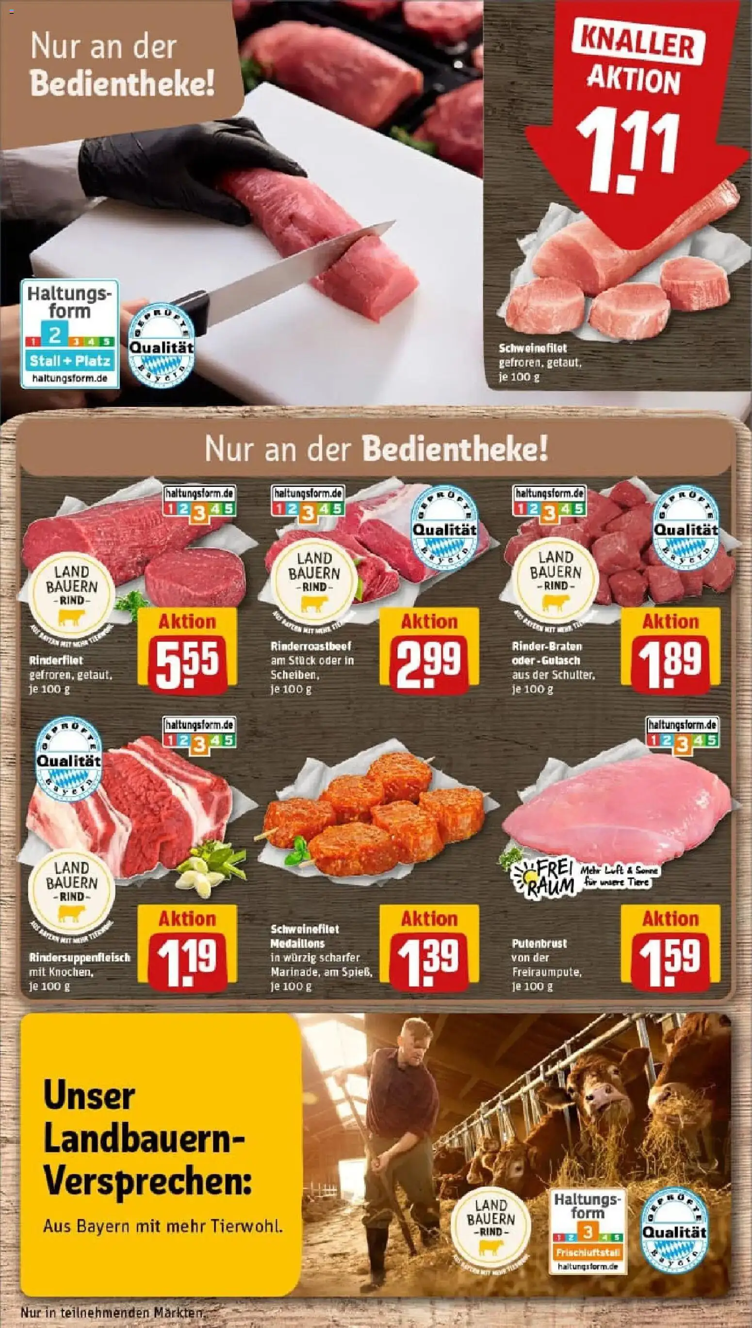 Rewe prospekt Weisendorf	 – gültig ab 29.12.2025 | Seite: 10 | Produkte: Rinderbraten, Rinderfilet, Schweinefilet, Gulasch
