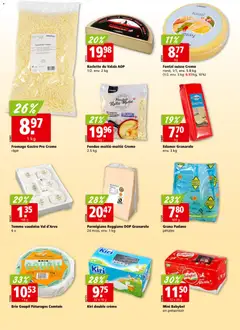 Aligro aktionen Chavannes, Matran, Genève, Sion ab 06.04.2026 gültig | Seite: 16 | Produkte: Edamer, Raclette, Fondue, Creme