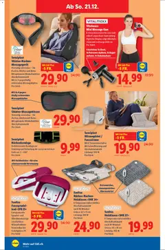 Lidl Aktionen ab 18.12.2025 gültig | Seite: 30 | Produkte: Bad, Massagegerät
