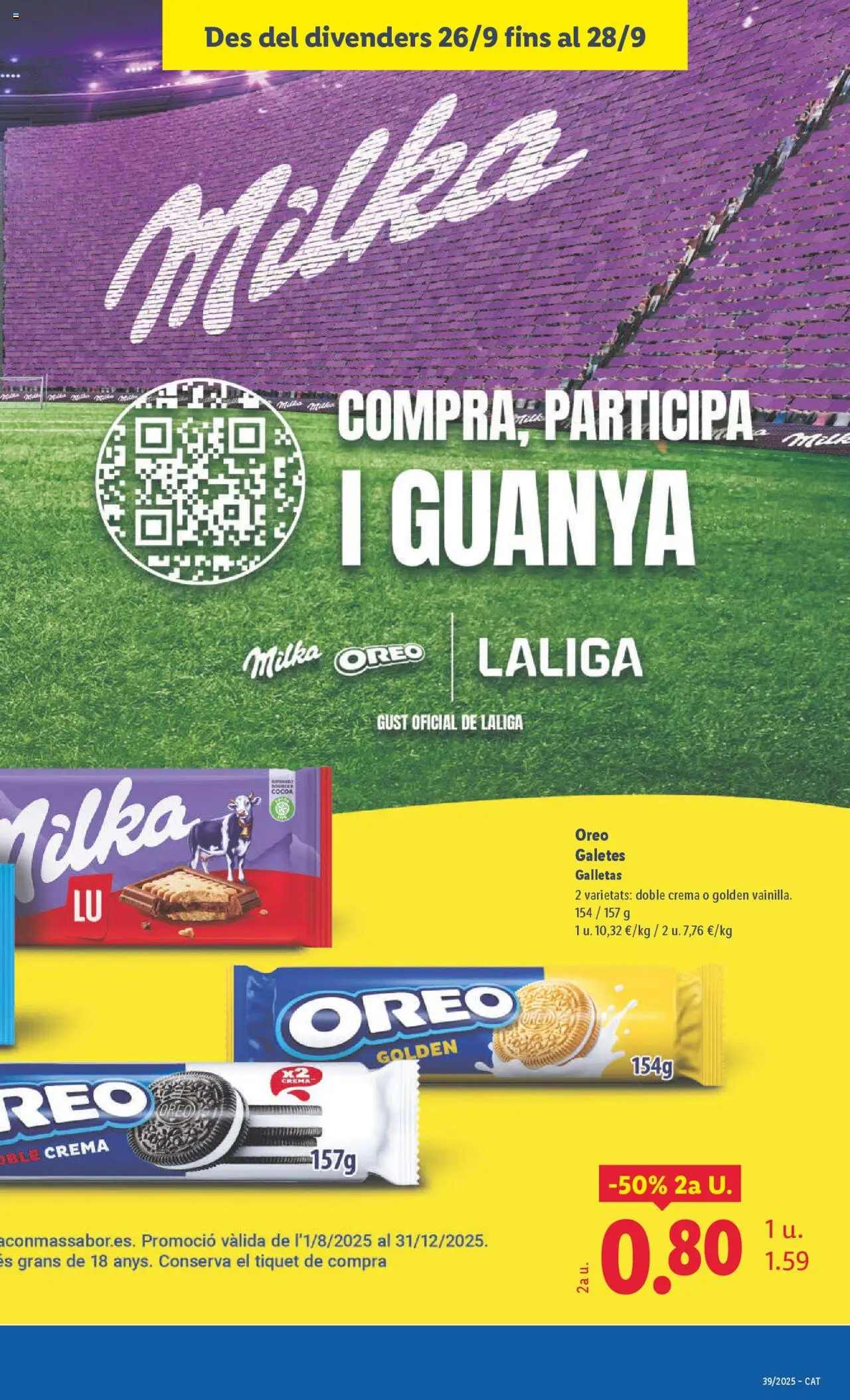 Lidl folleto │ válido desde el 22.09.2025 | Página: 37 | Productos: Crema, Galletas