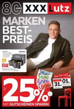 XXXL Lutz Prospekt 	 ab 26.10.2025 gültig