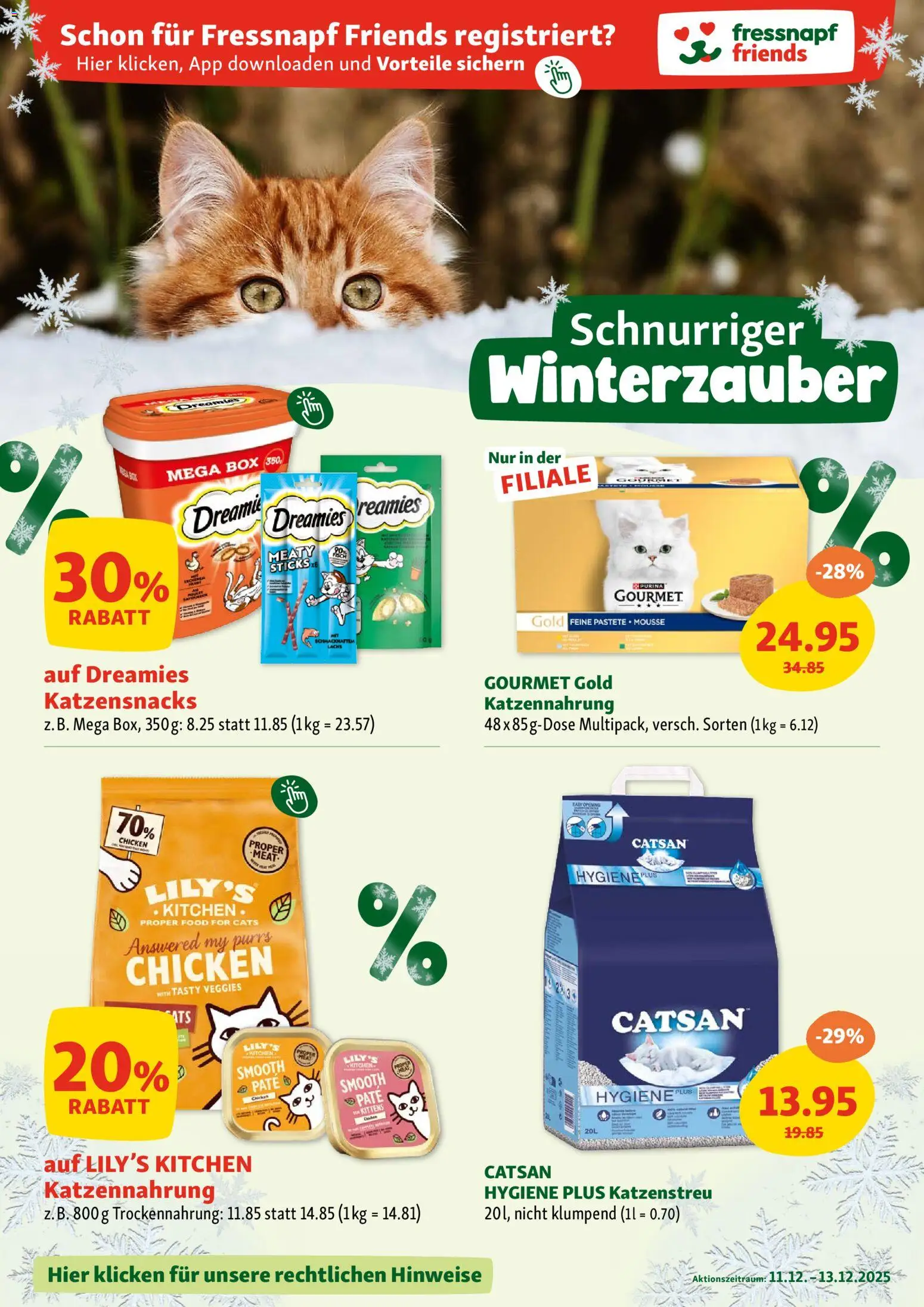 Fressnapf Aktionen – gültig ab 11.12.2025 | Seite: 10 | Produkte: Box, Lachs