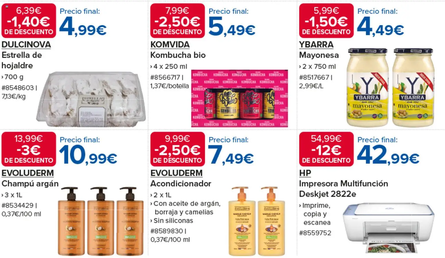 Costco catálogo │ válido desde el 26.02.2026 | Página: 3 | Productos: Acondicionador, Aceite, Οθόνη προβολής, Combi