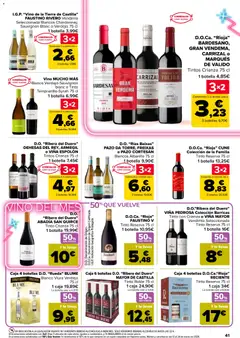 Vista previa Carrefour folleto válido desde el 25.02.2026 | Página: 45 | Productos: Vino, Té, Caja