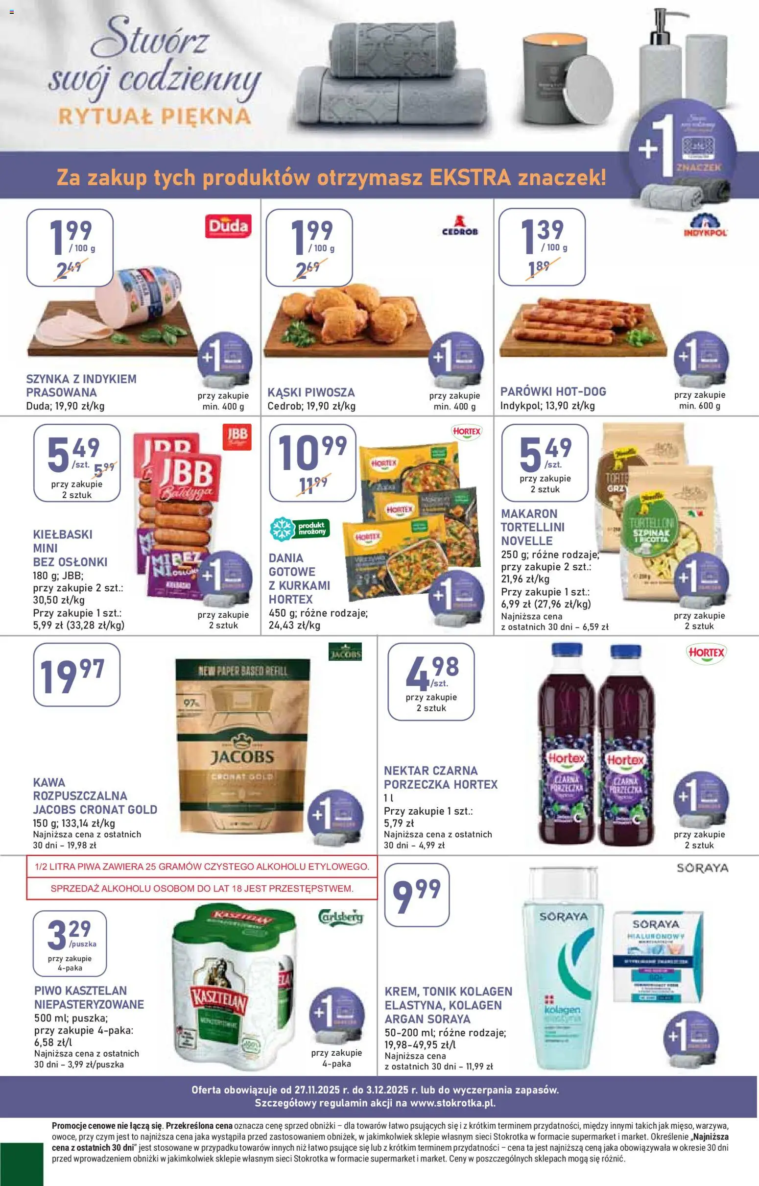 Stokrotka Black Friday od 27.11.2025 | Strona: 50 | Produkty: Stokrotka, Parówki, Kiełbaski, Szynka