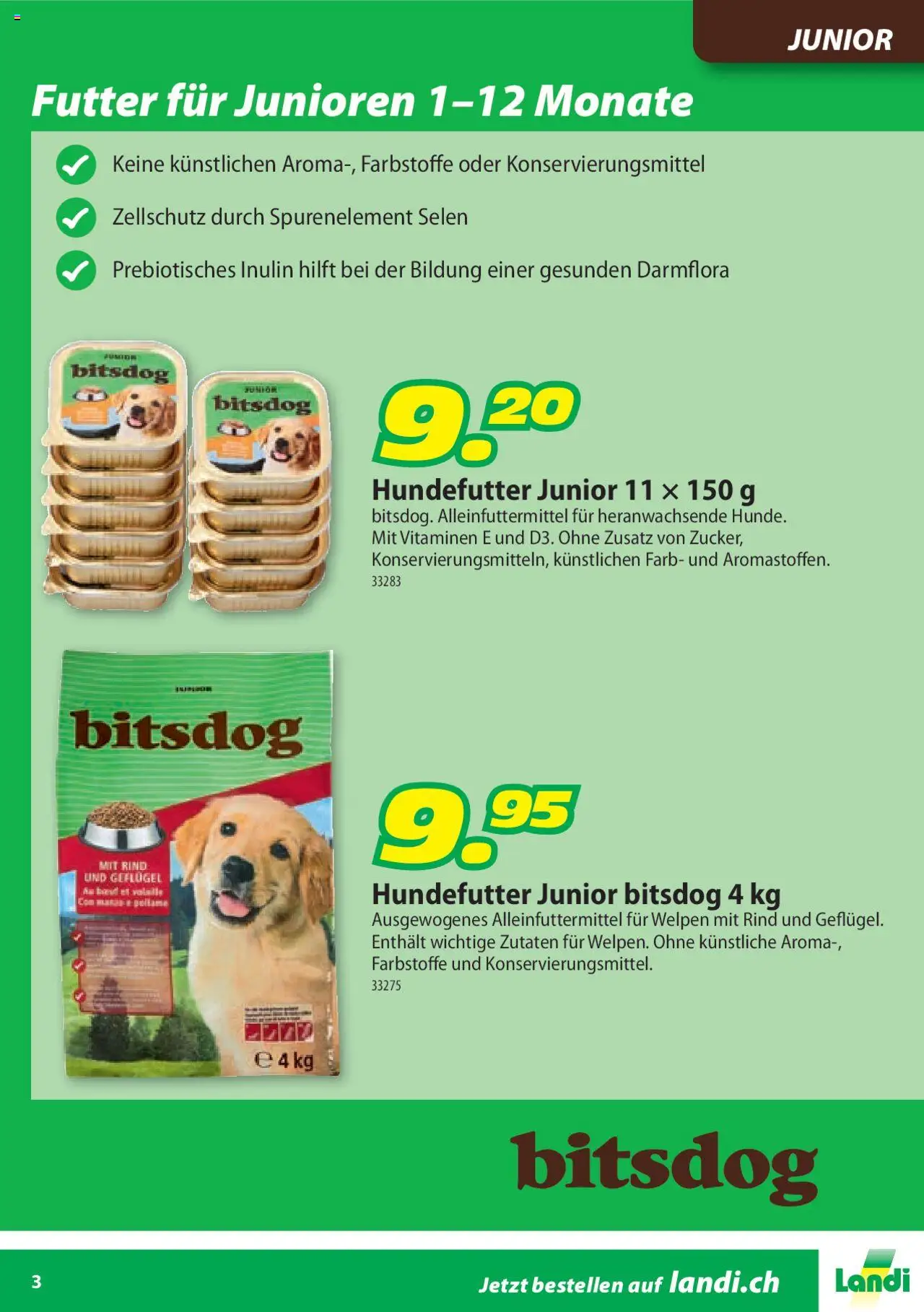 Landi Aktionen bitsdog ab 02.01.2025 | Seite: 3