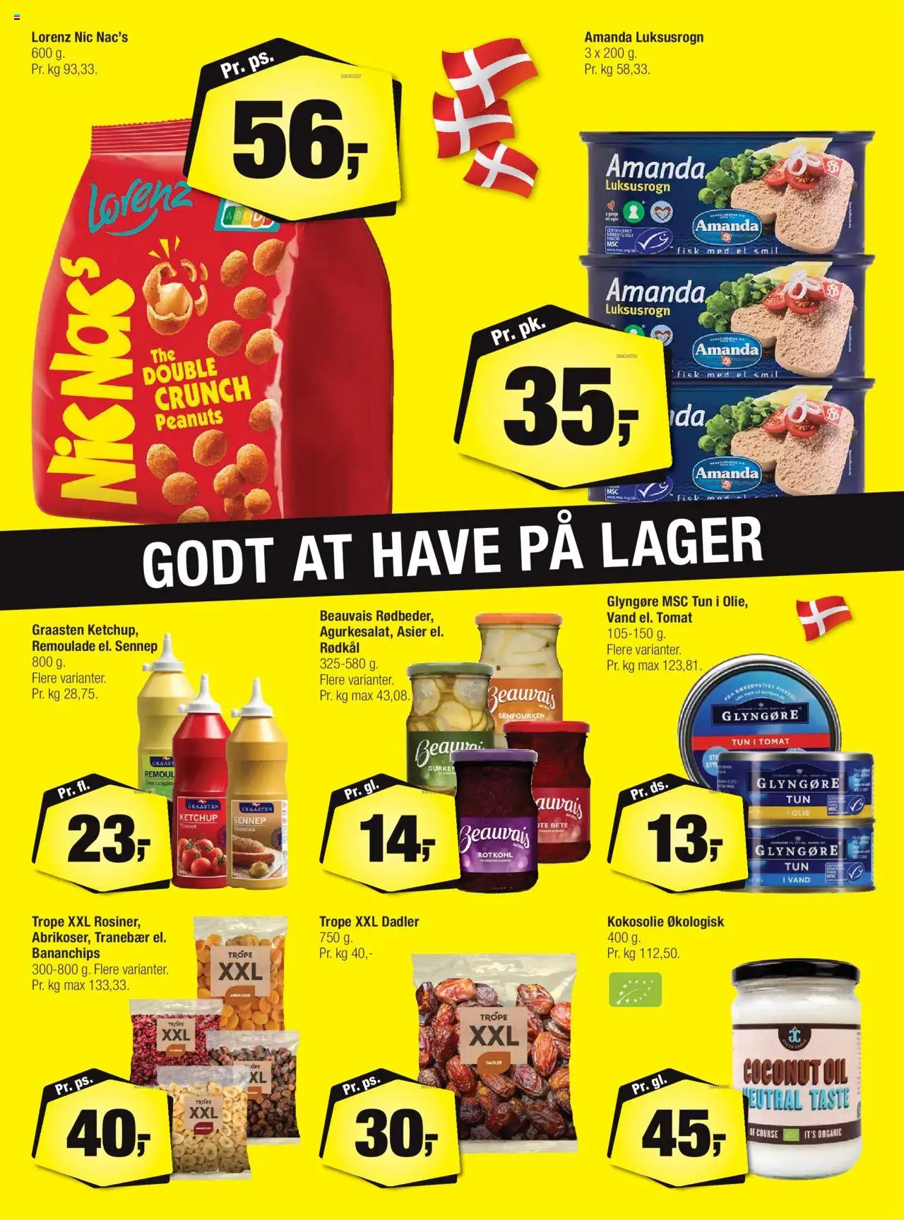 Calle Tilbudsavis gyldig fra 20.08.2025 | Side: 9 | Produkter: Tun, Remoulade, Dadler, Asier