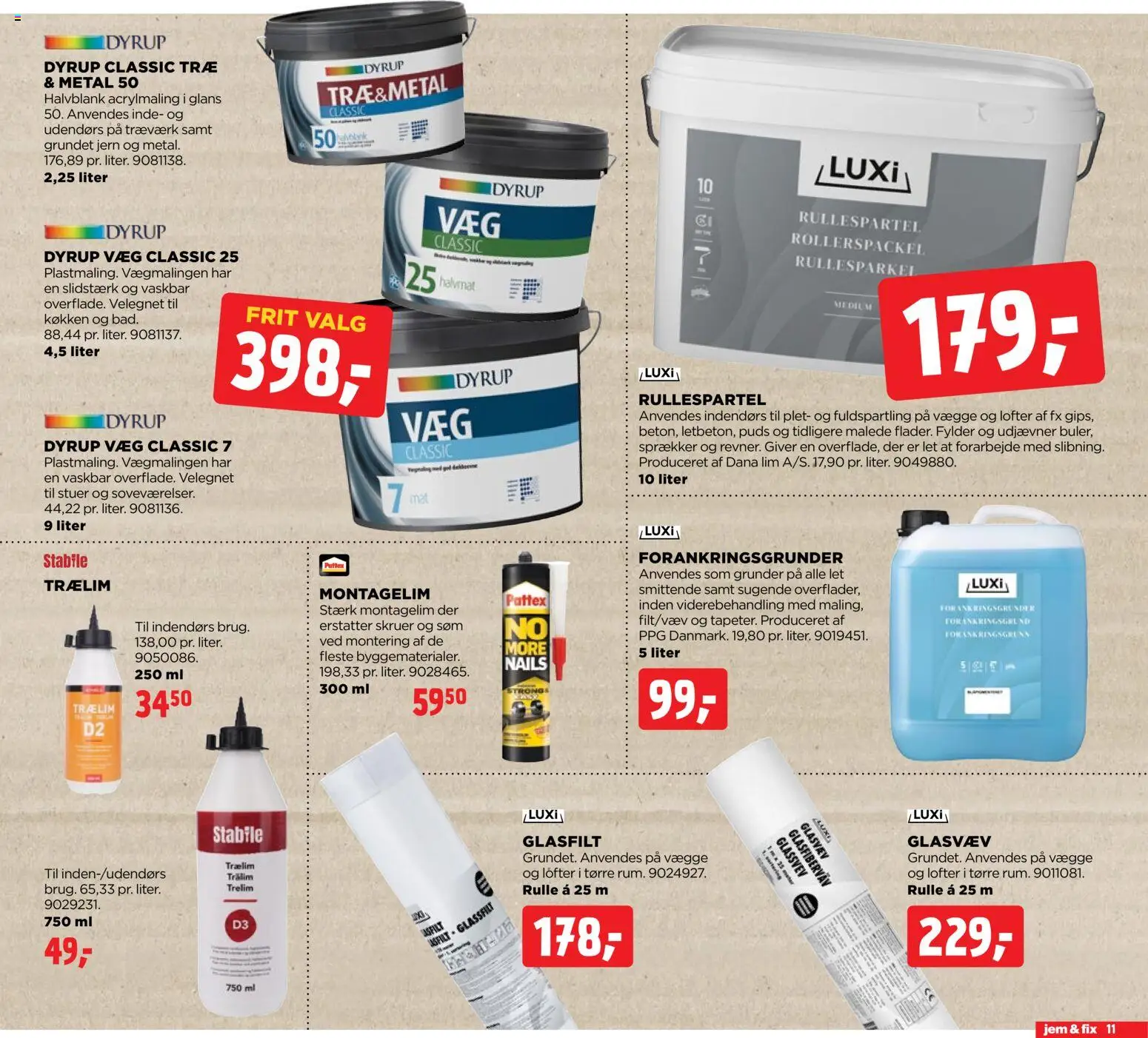 Jem & fix tilbudsavis – gyldig fra 07.12.2025 | Side: 11 | Produkter: Søm