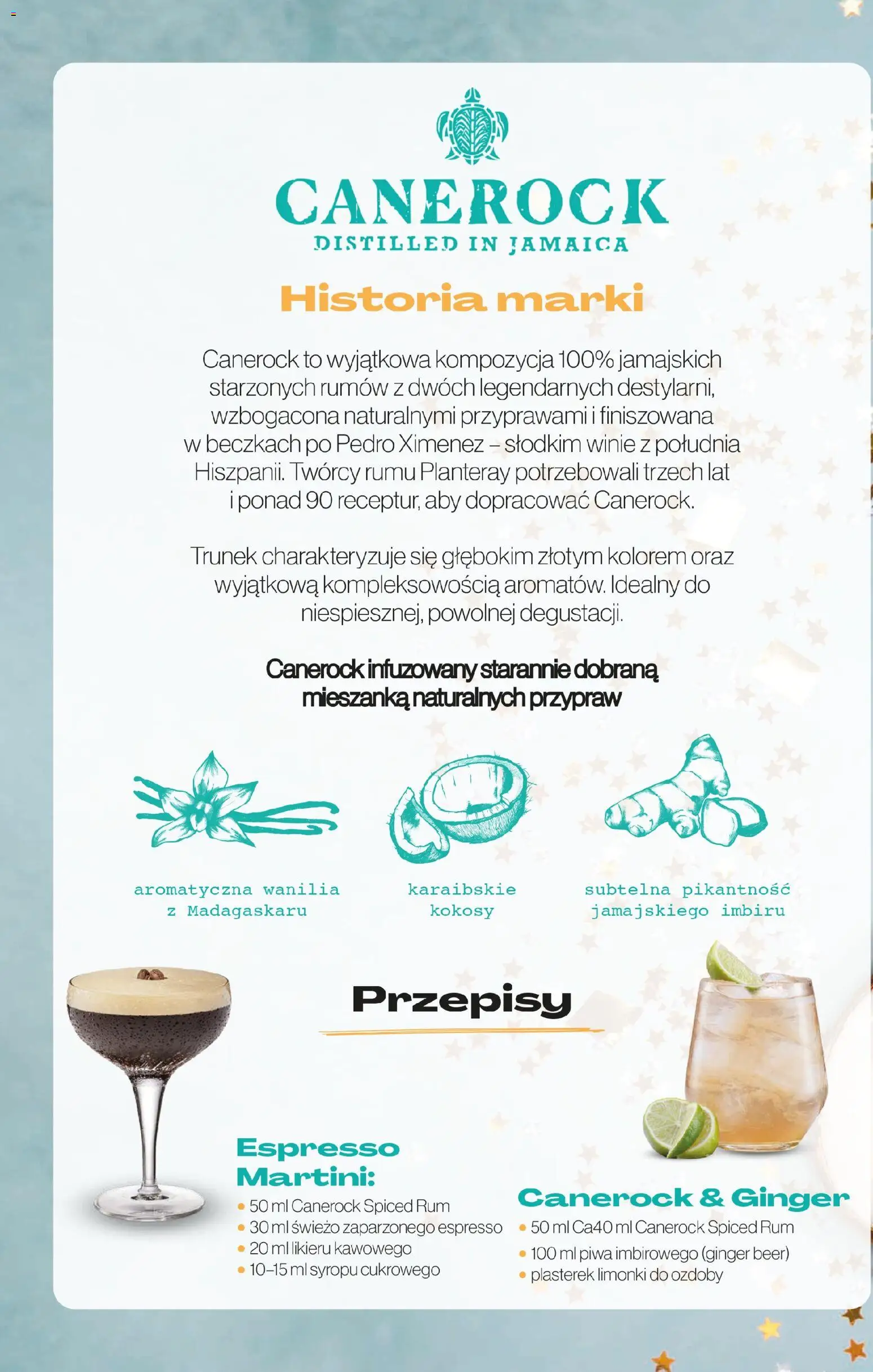 Biedronka gazetka - Czas na toast od 27.12.2025 | Strona: 44 | Produkty: Martini, Ginger Beer, Rum